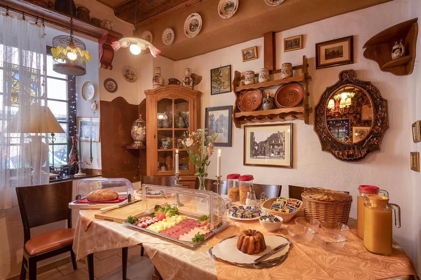 Buffet breakfast in Hotel & Restaurant Sichelschmiede