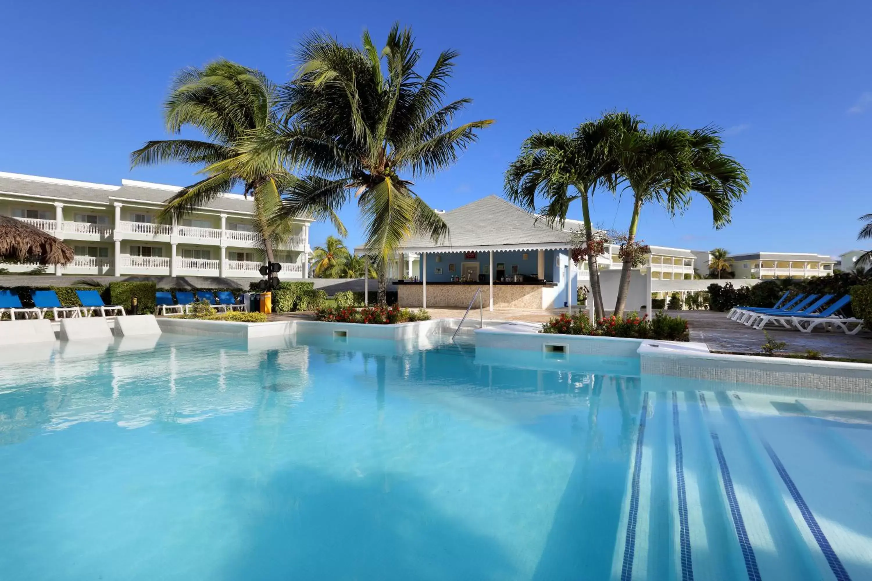 Pool view in Grand Palladium Lady Hamilton Resort & Spa - All Inclusive Pool view in Grand Palladium Lady Hamilton Resort & Spa - All Inclusive