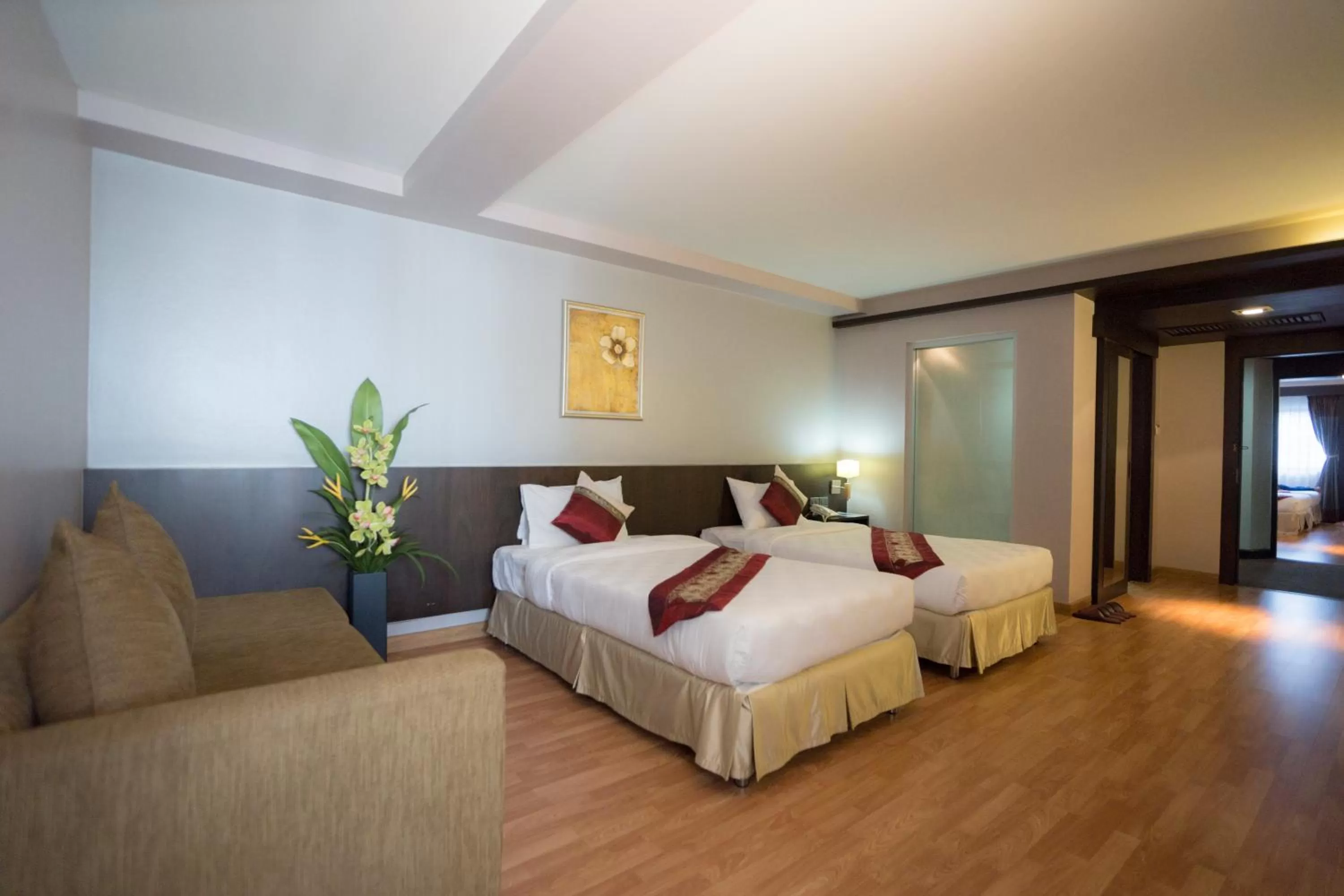 Bed in Kiss Gardenhome Chic Hotel