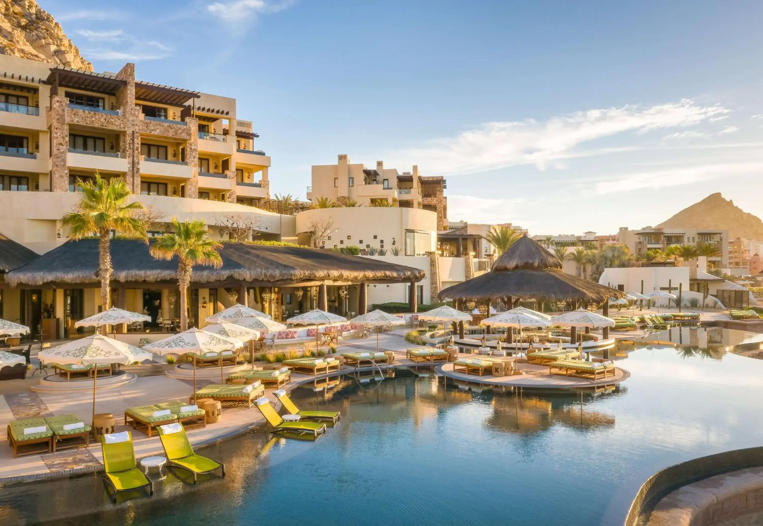 Pool view in Waldorf Astoria Los Cabos Pedregal