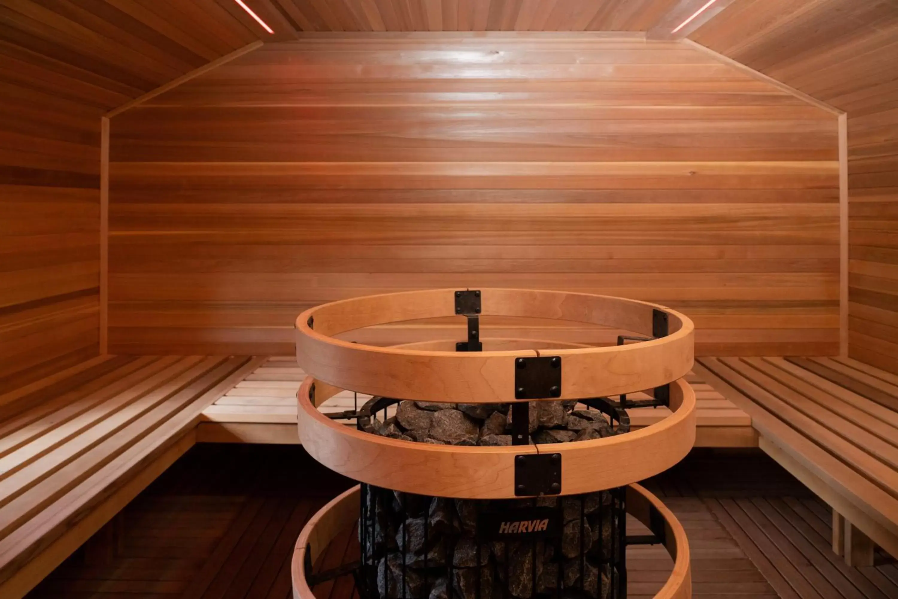 Sauna in The Hidden Ridge Resort