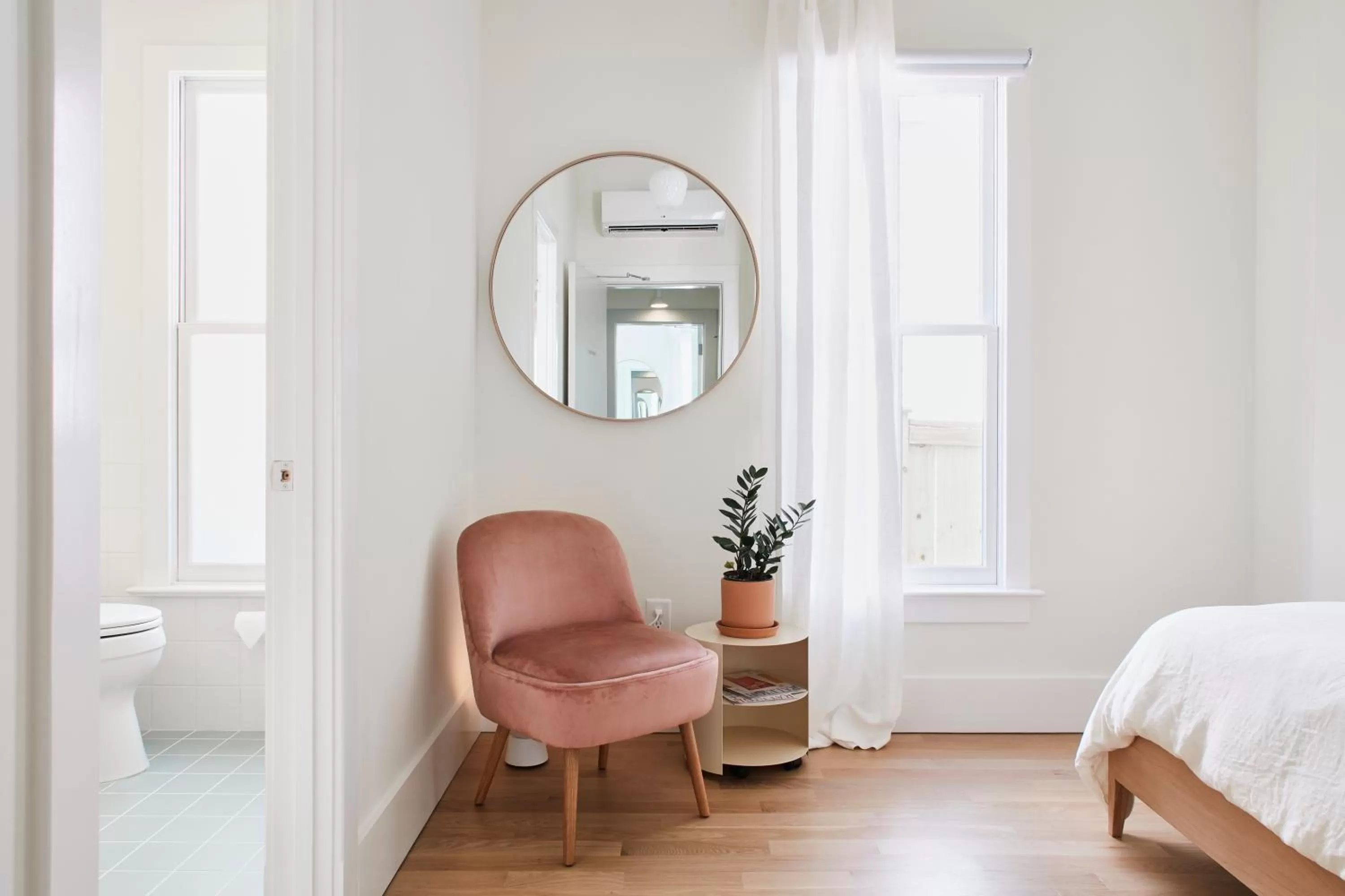 Seating Area in Guest House Raleigh