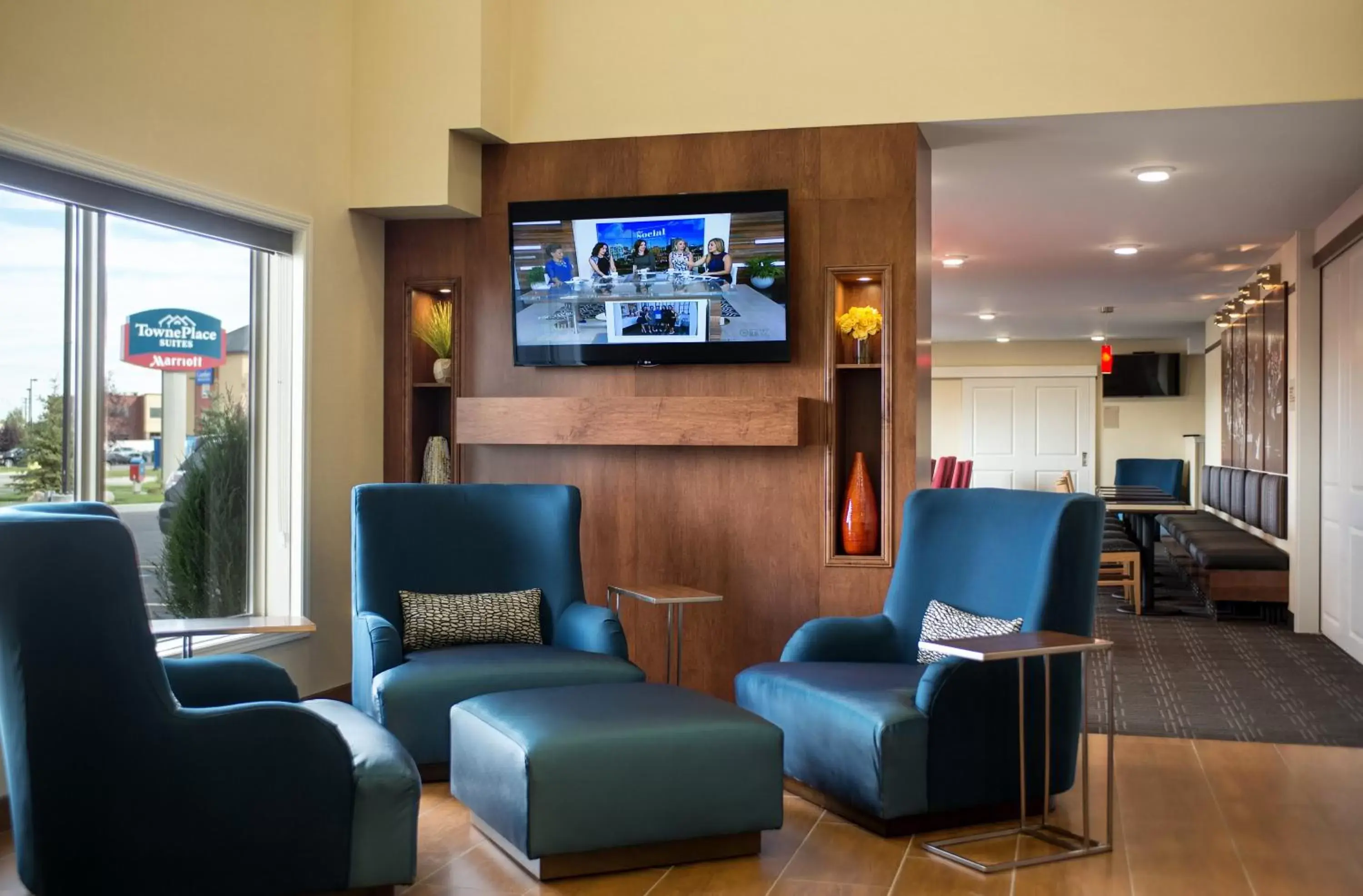 Lobby or reception, Lobby/Reception in TownePlace Suites by Marriott Red Deer