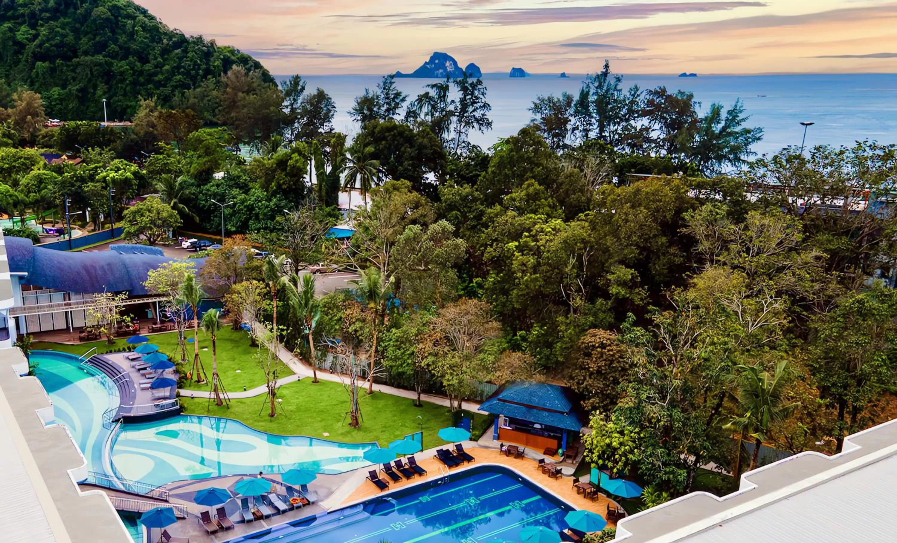 Mountain view in Holiday Style Ao Nang Beach Resort, Krabi