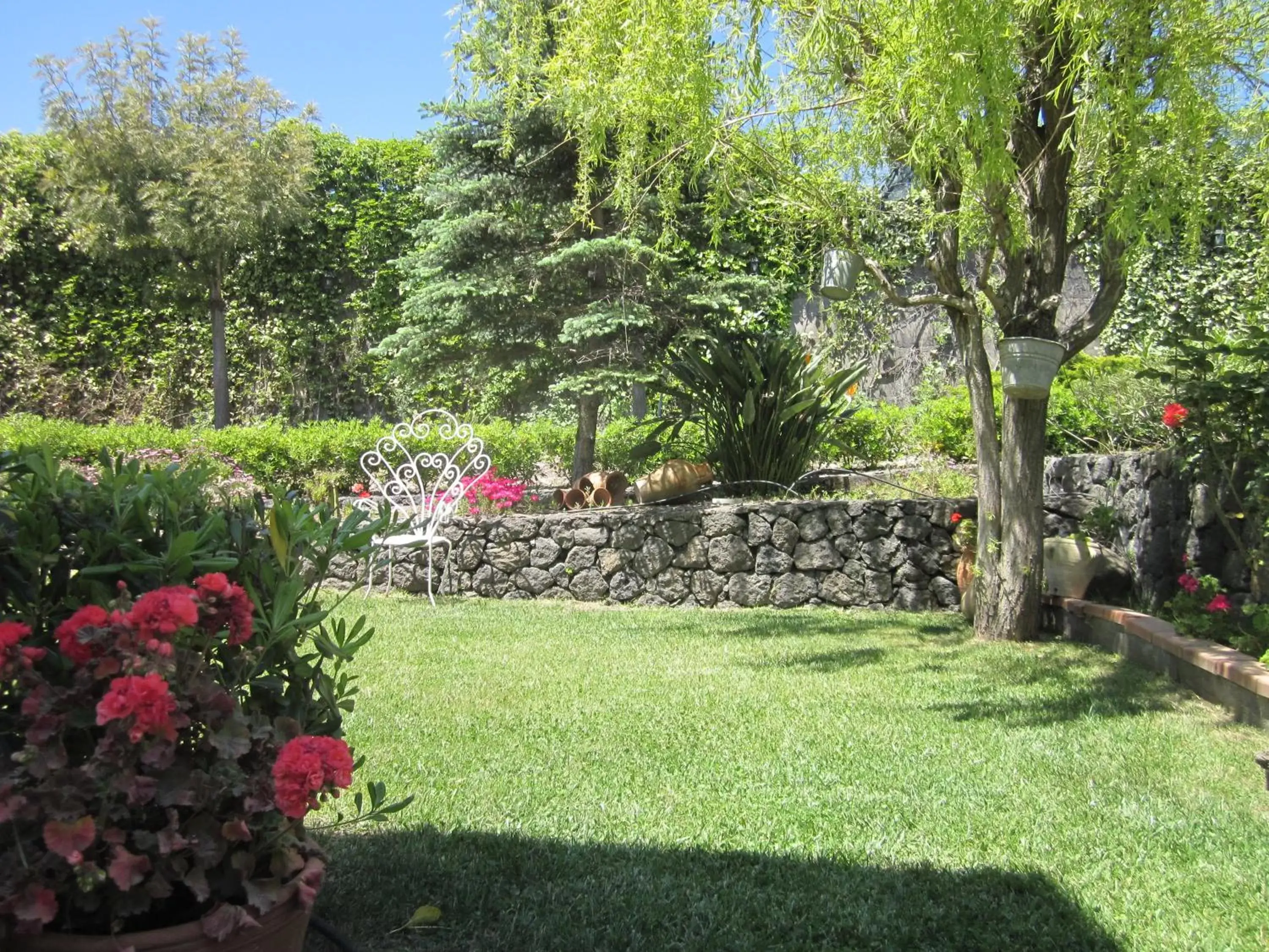 Garden in B&B BOUTIQUE DI CHARME "ETNA-RELAX-NATURA"