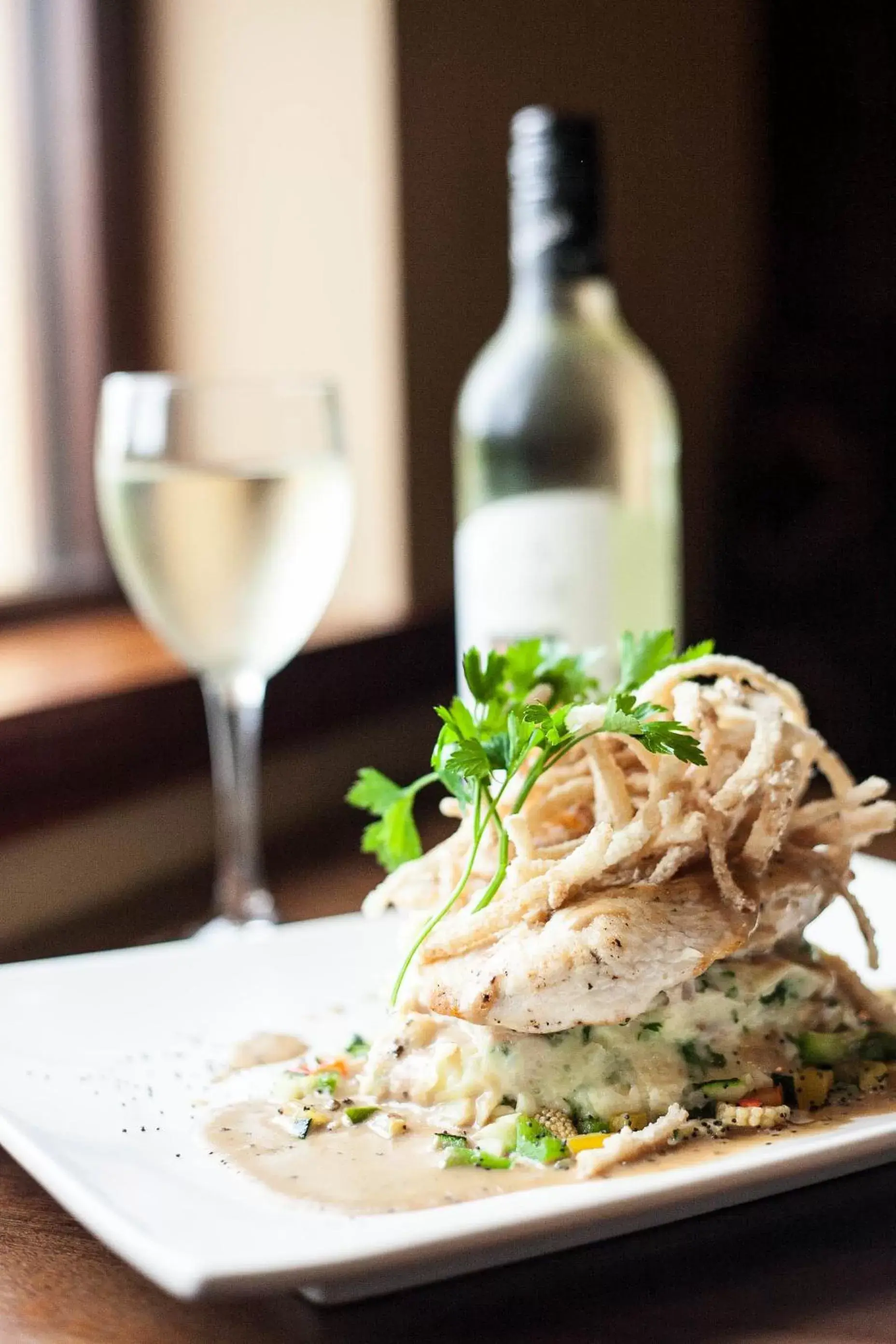 Food close-up in Dunsilly Hotel