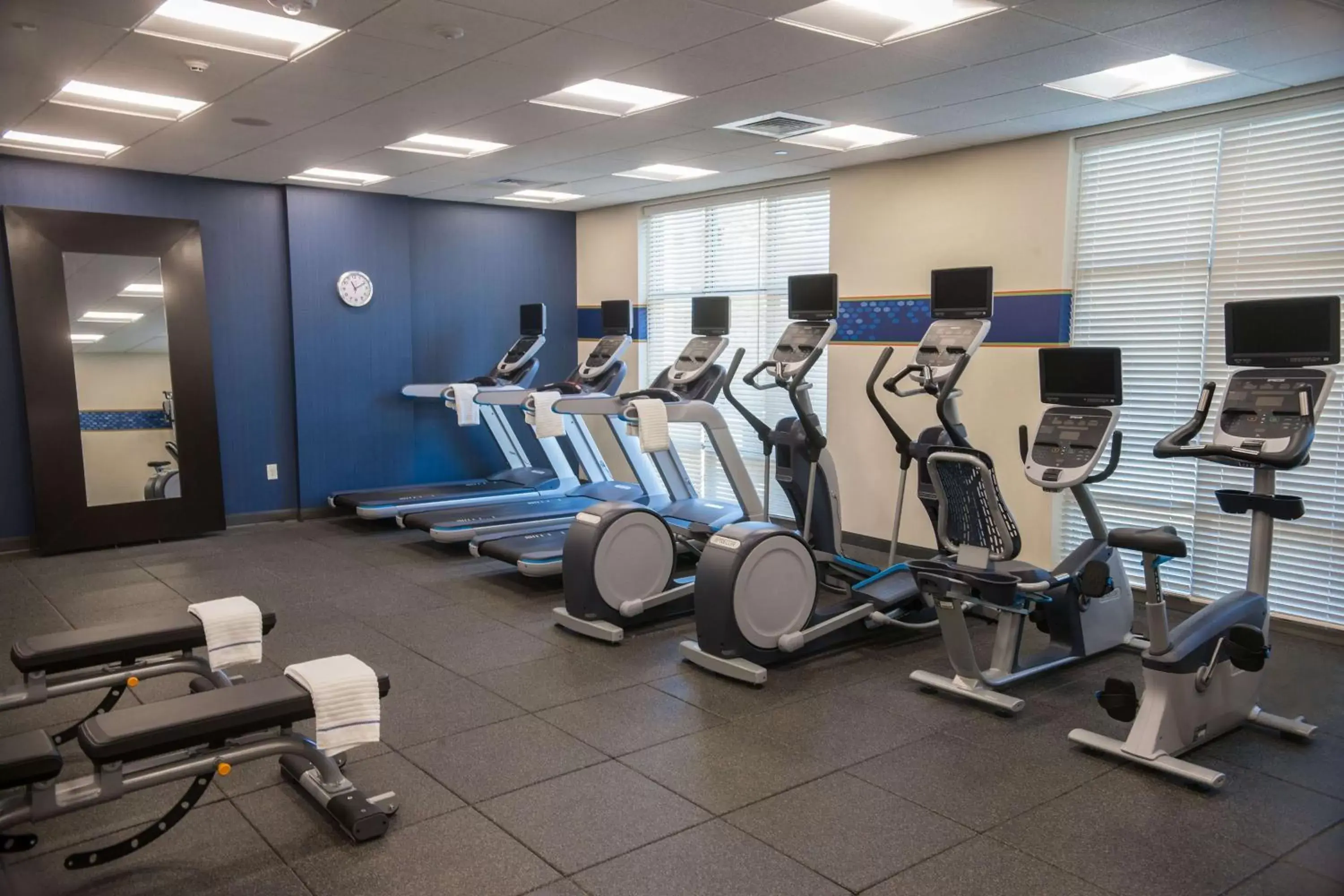 Fitness centre/facilities, Fitness Center/Facilities in Hampton Inn & Suites Charlotte/Ballantyne, Nc