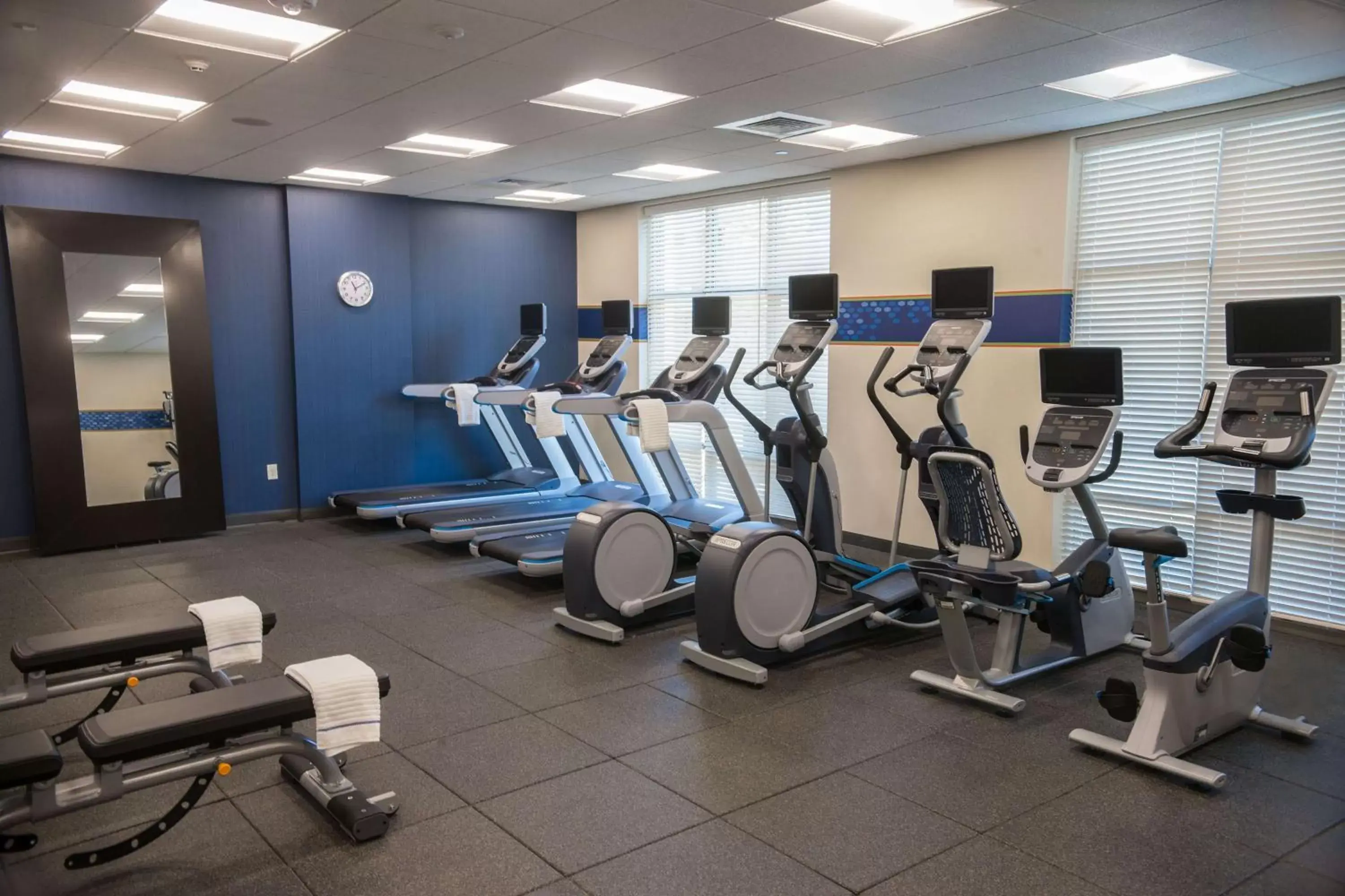 Fitness centre/facilities in Hampton Inn & Suites Charlotte/Ballantyne, Nc Fitness centre/facilities in Hampton Inn & Suites Charlotte/Ballantyne, Nc