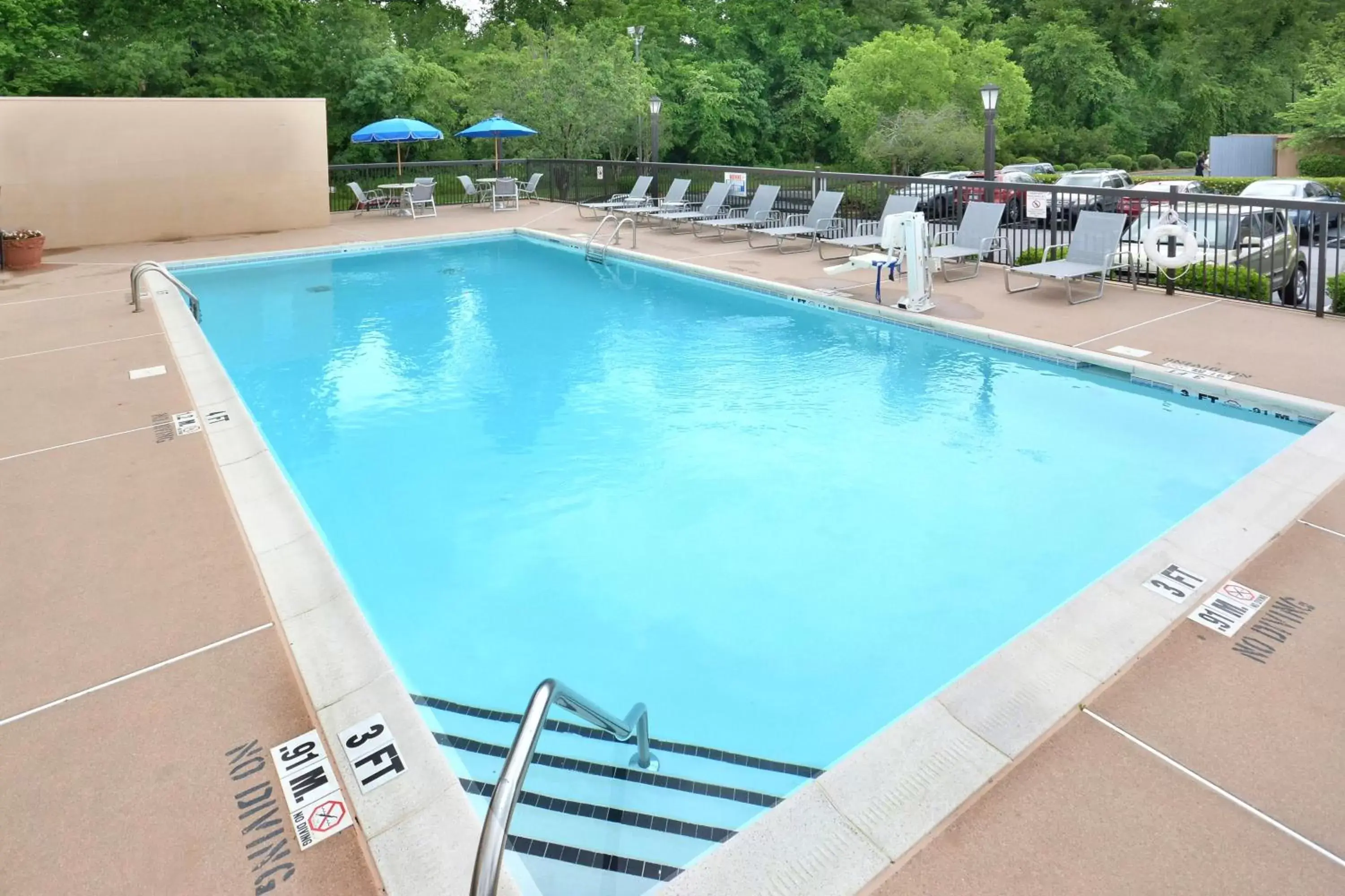 Swimming Pool in Holiday Inn Express Raleigh-Durham Airport, an IHG Hotel