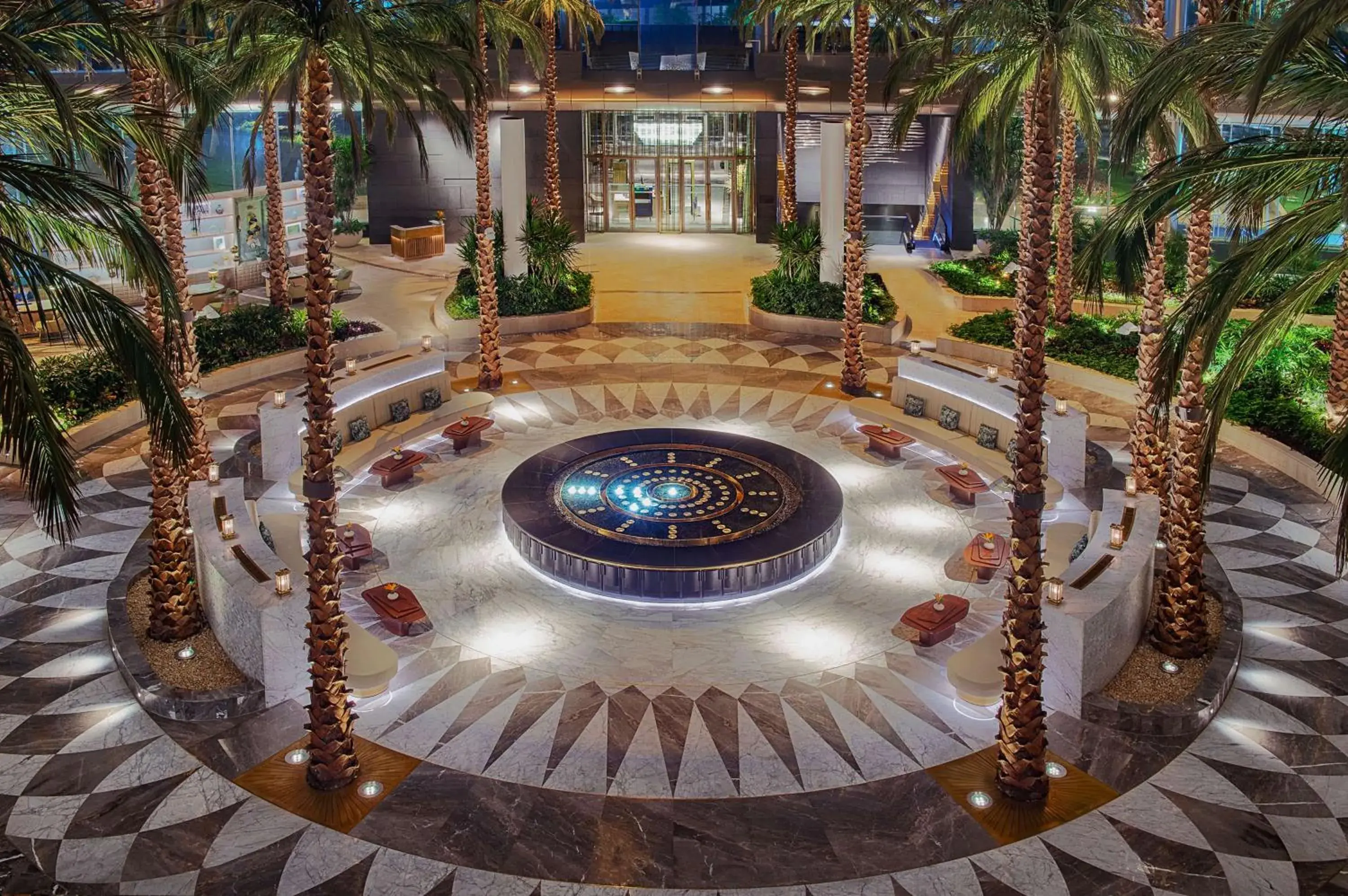 Lobby or reception, Pool View in Waldorf Astoria Cairo Heliopolis