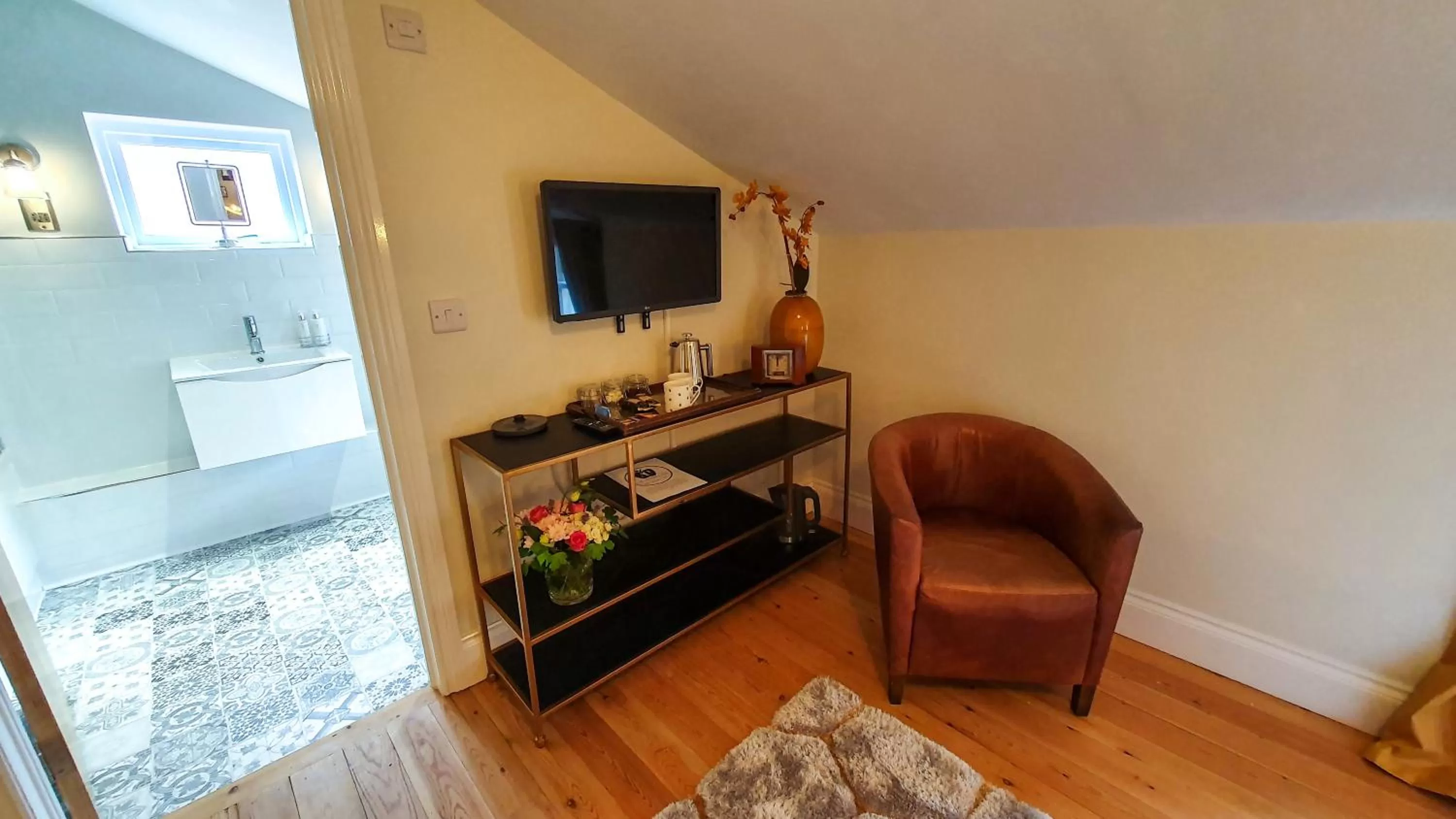 Seating area in The Adam and Eve