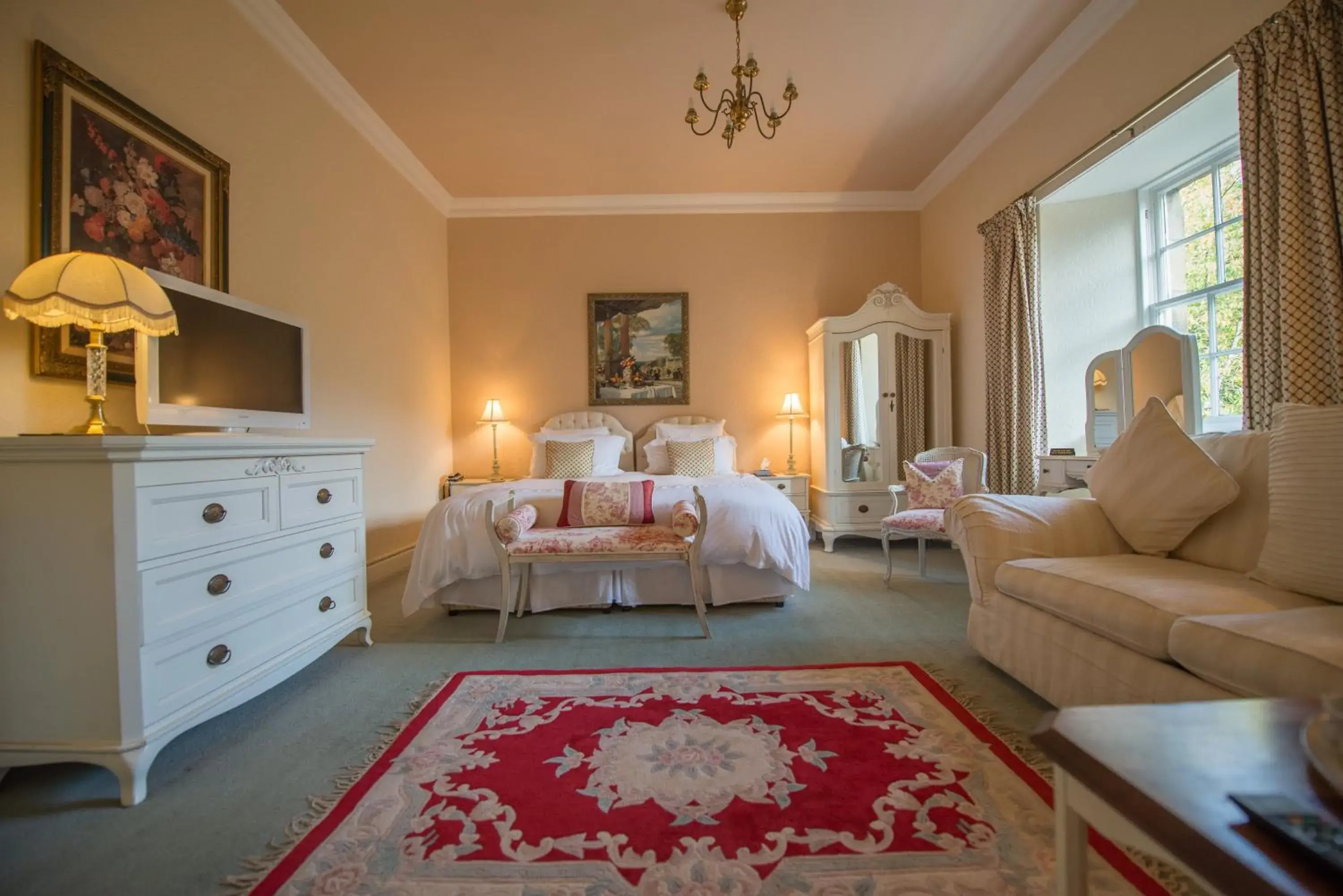 Bedroom, Seating Area in Bankton House Hotel