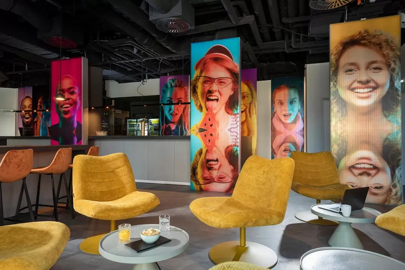 Lobby or reception in ibis Styles Berlin Treptow Lobby or reception in ibis Styles Berlin Treptow