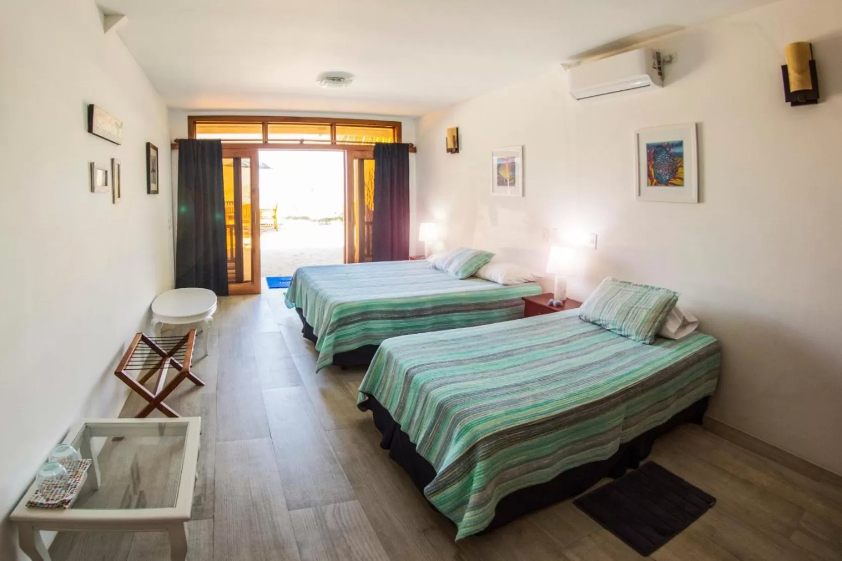 Bed in The Isabela Beach House