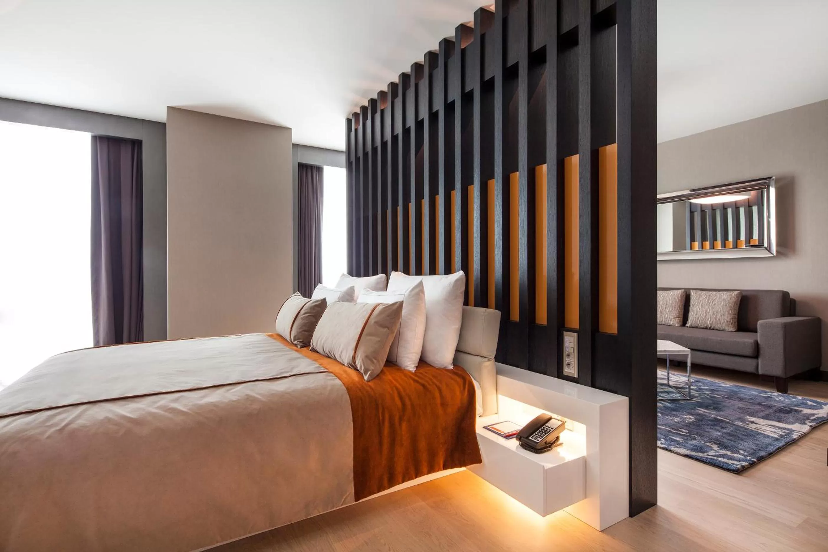 Bedroom, Bed in Ramada Hotel & Suites by Wyndham Izmir Kemalpasa