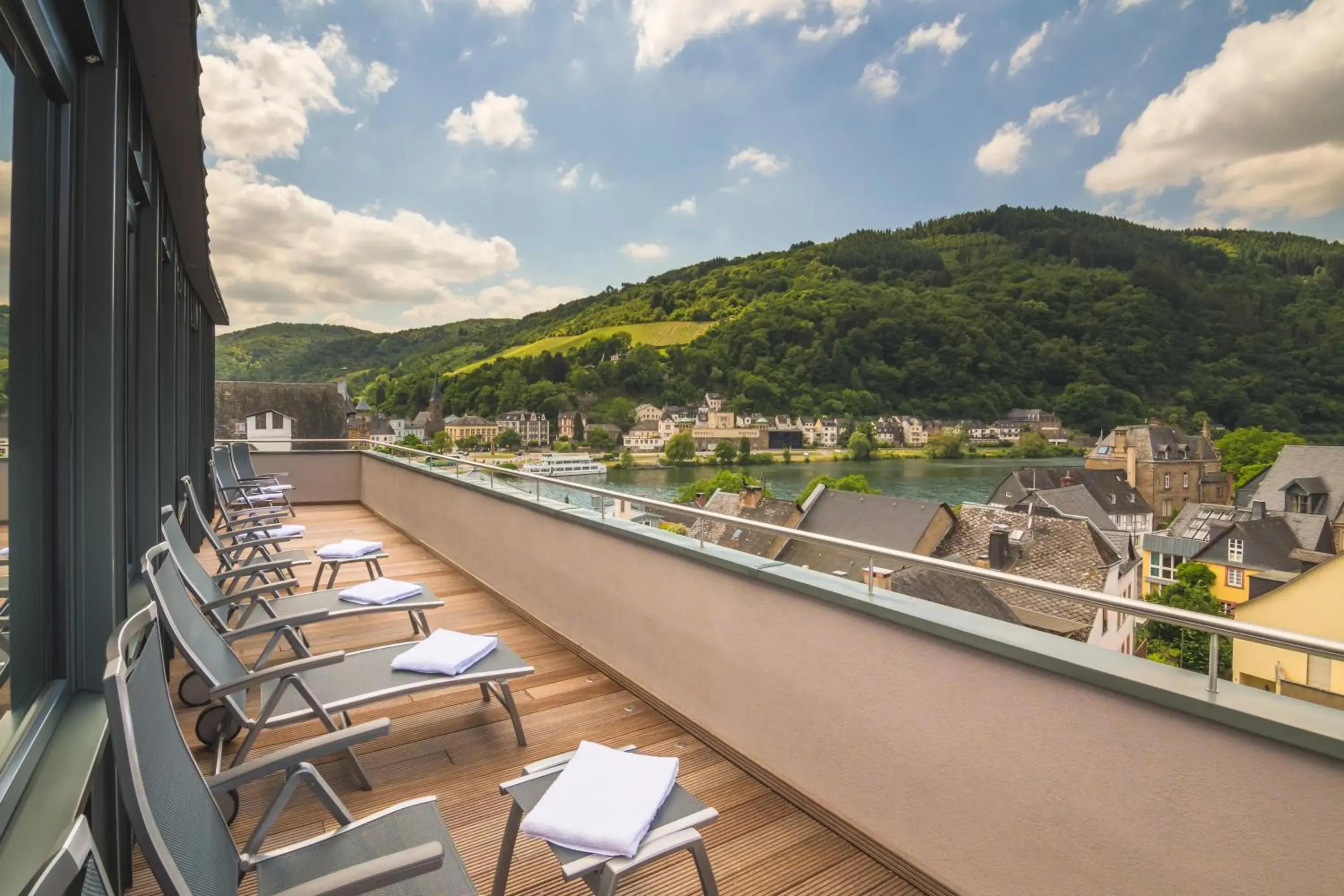 Balcony/Terrace in Romantik Jugendstilhotel Bellevue