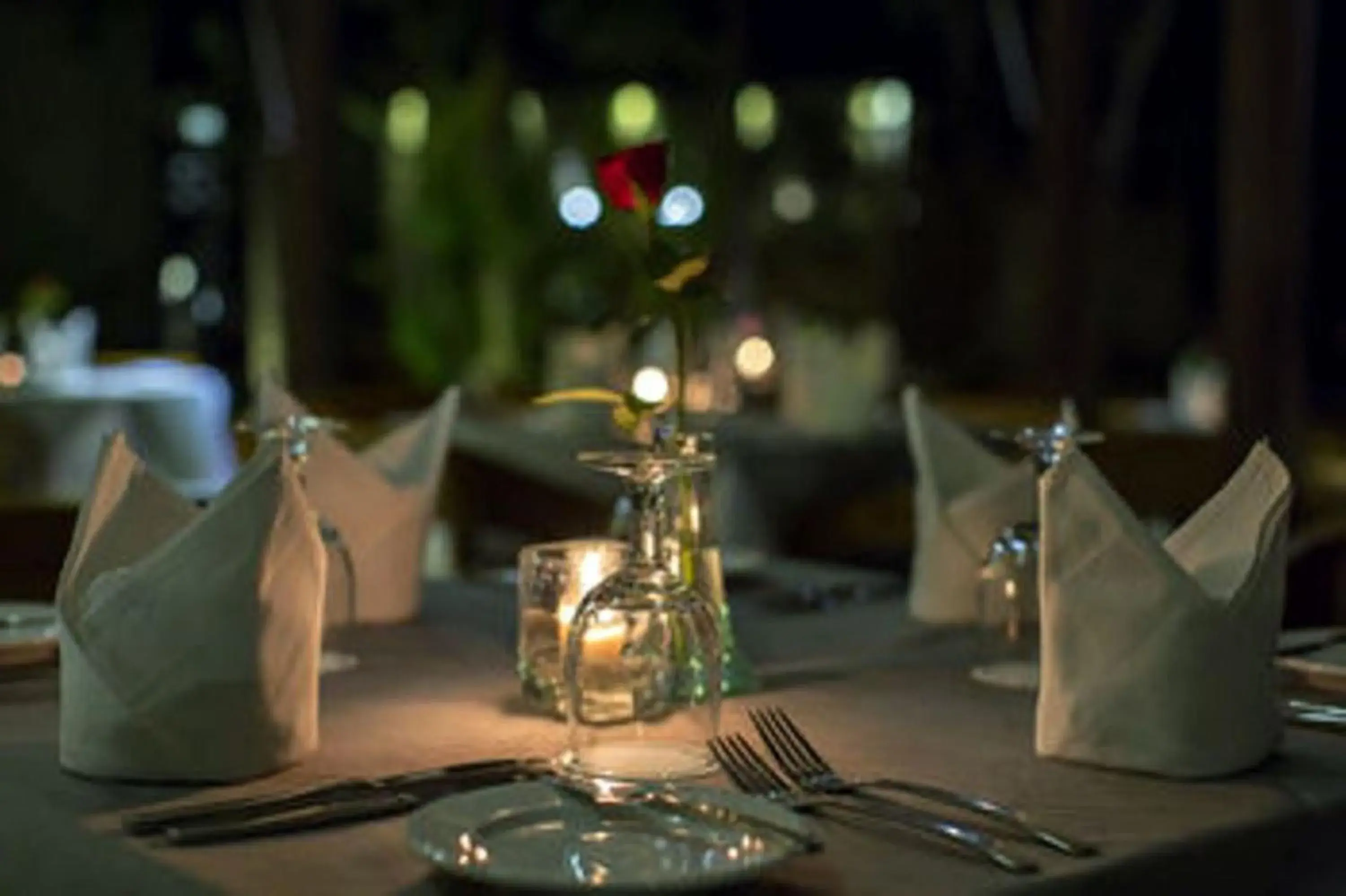 Night, Restaurant/Places to Eat in The Lokha Ubud Resort Villas and Spa