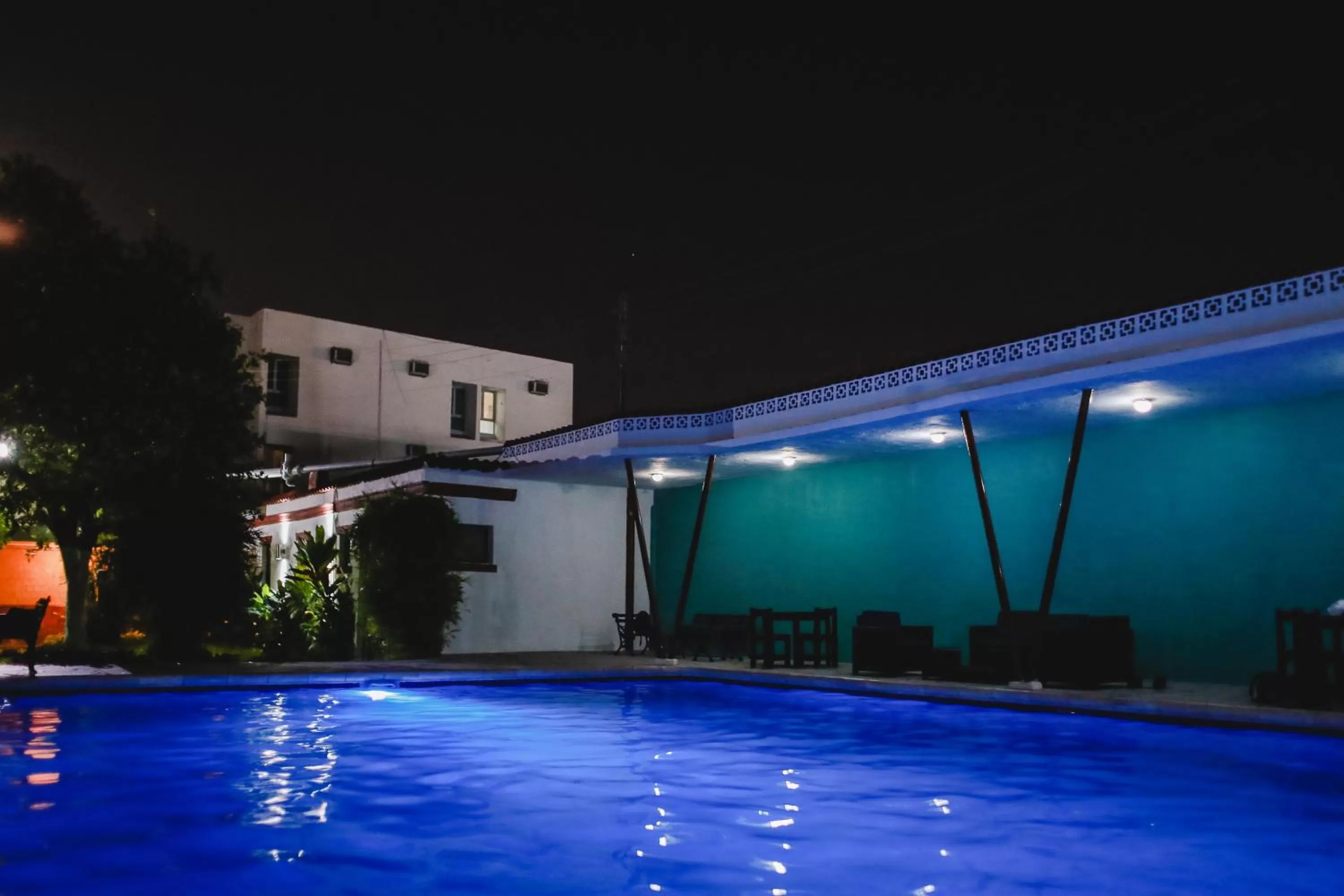 Swimming pool in Hotel Colon Merida