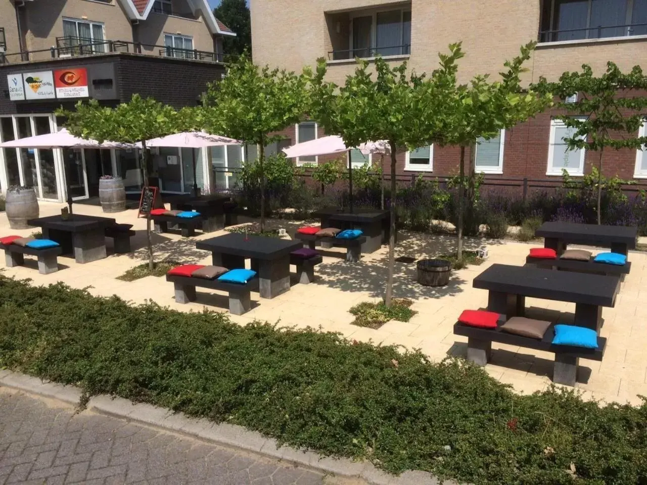 Patio in Hotel & Appartementen - De Zeven Heuvelen