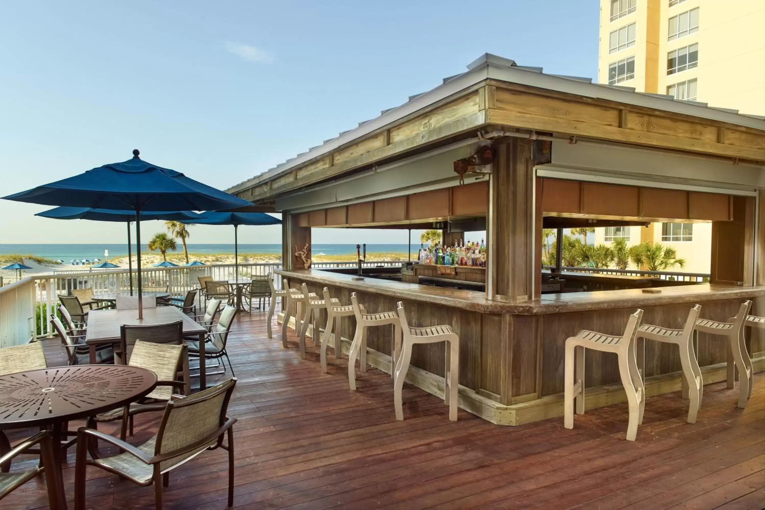 Lounge or bar, Lounge/Bar in SpringHill Suites by Marriott Pensacola Beach