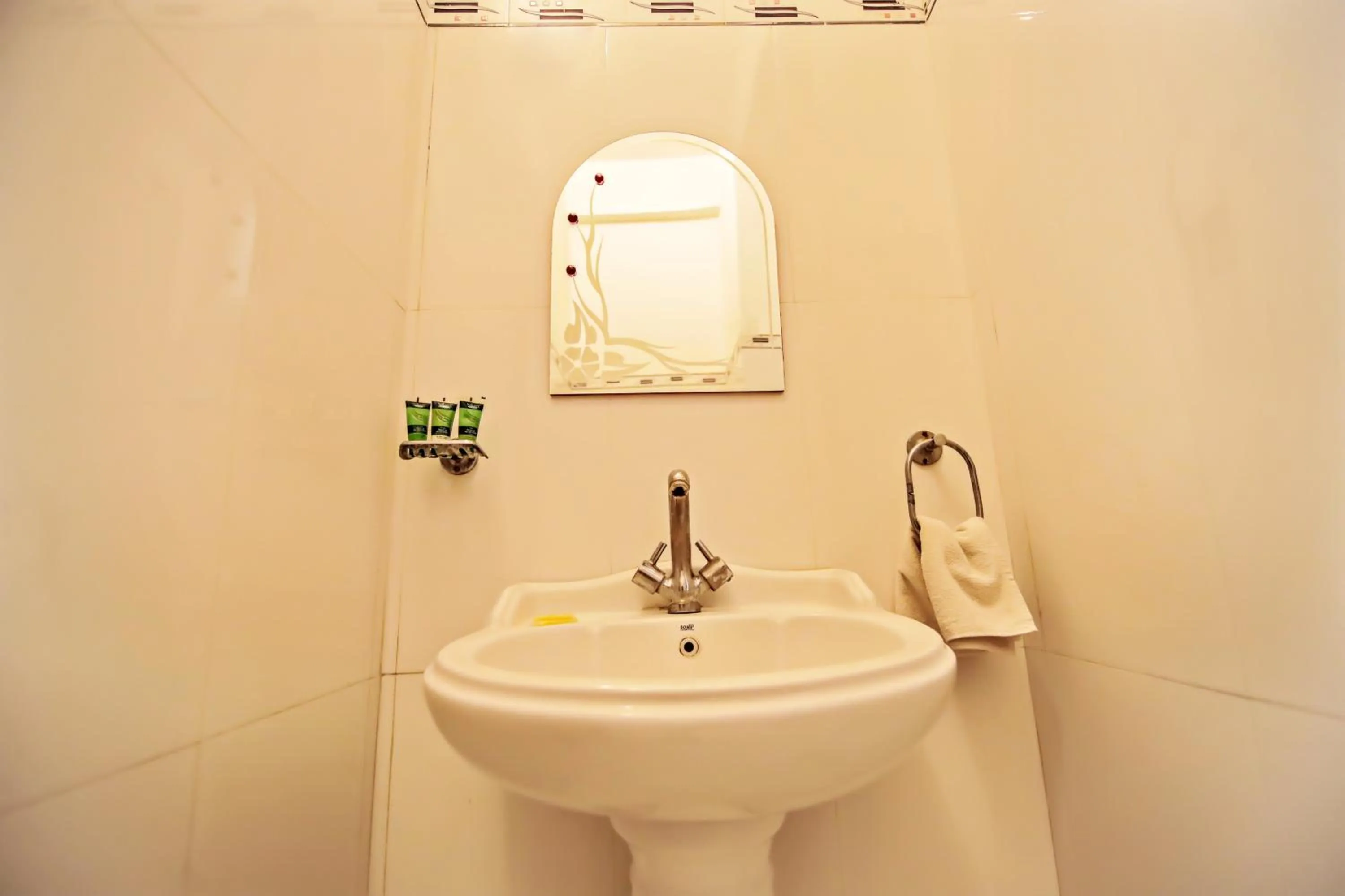 Bathroom in Hotel Devraj Niwas on Lake Pichola