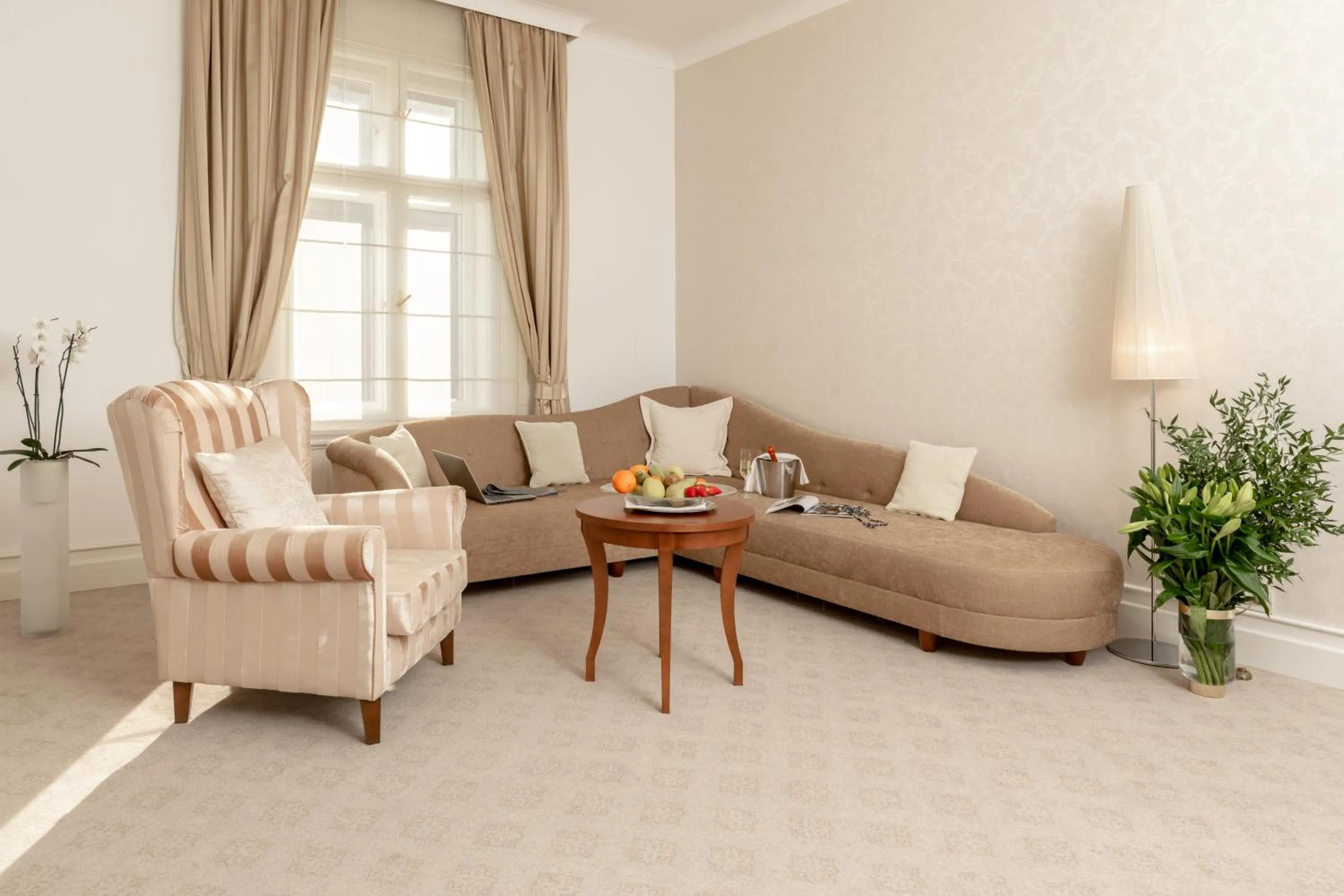 Living room in Hotel Le Premier