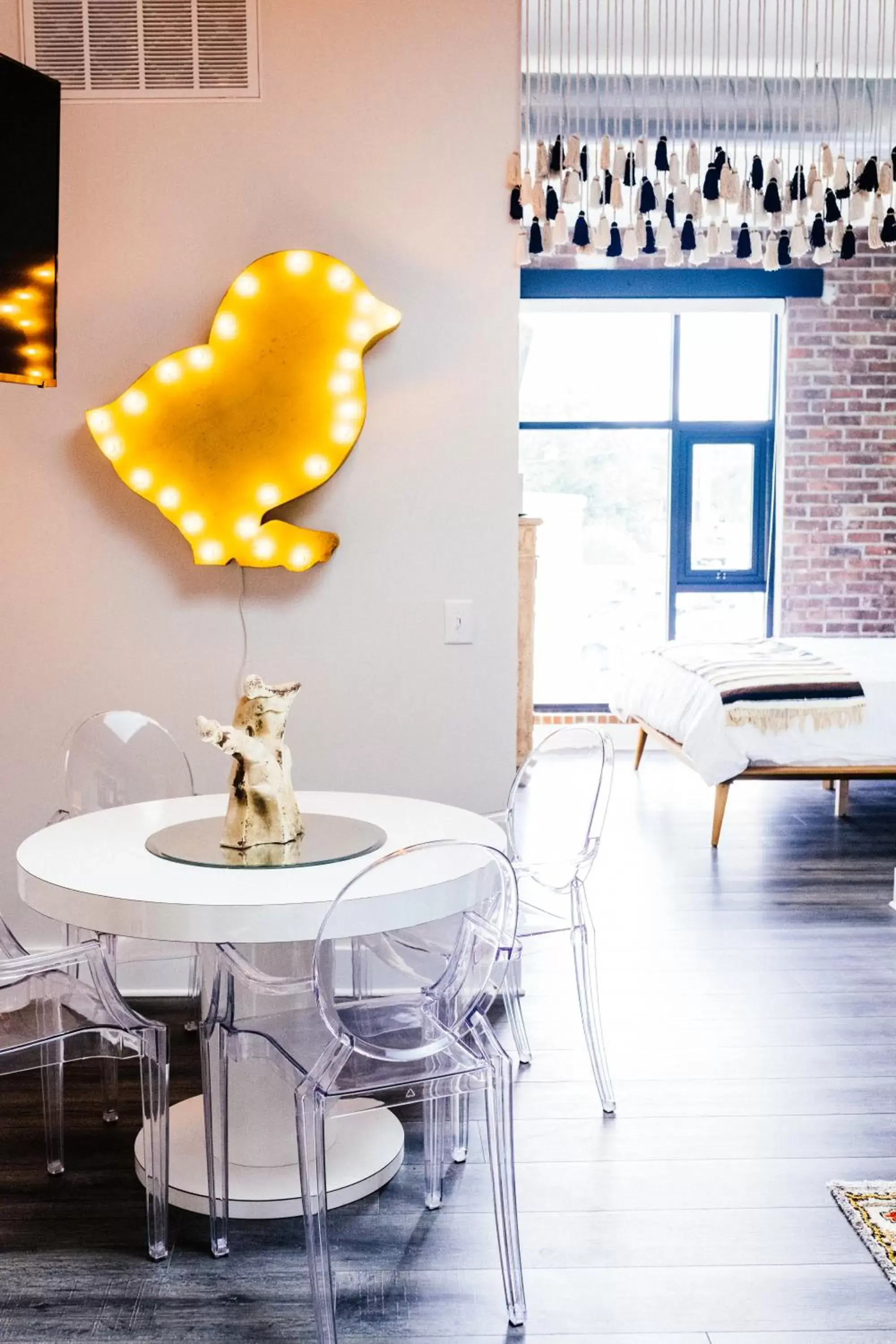 Dining area in The Hive