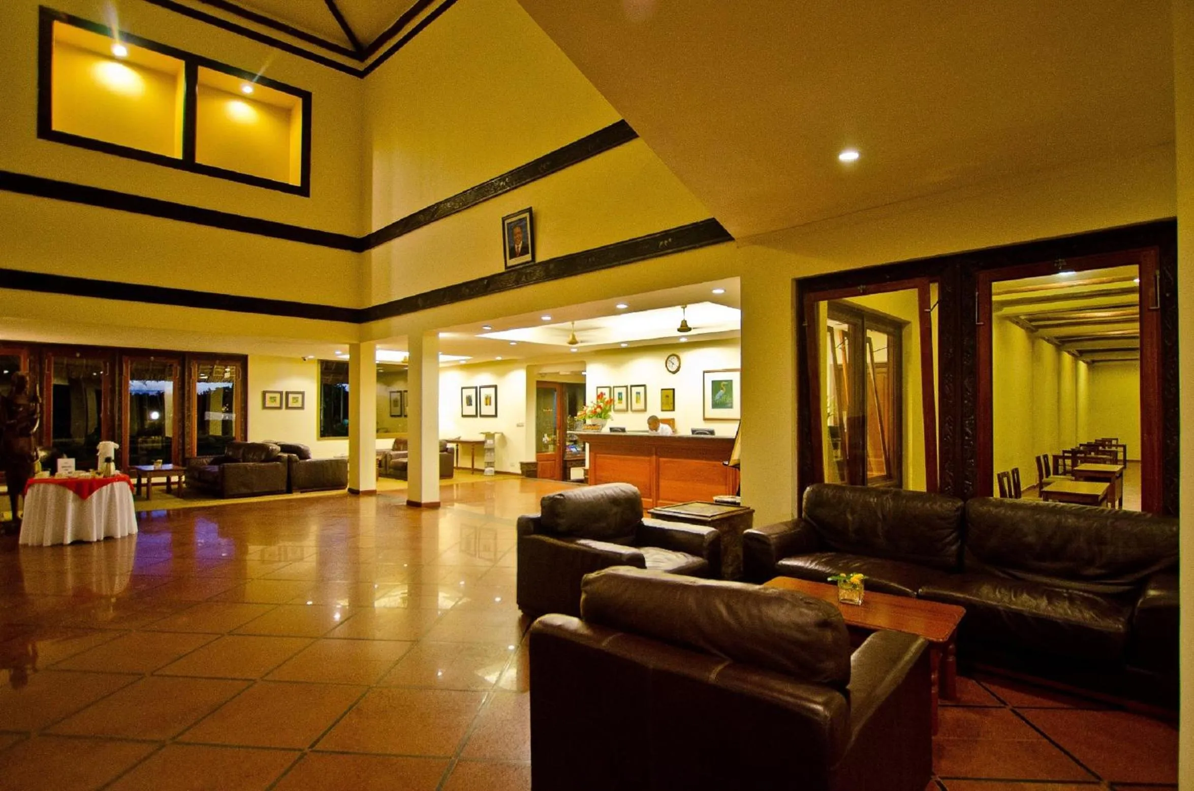 Lobby or reception in White Sands Hotel