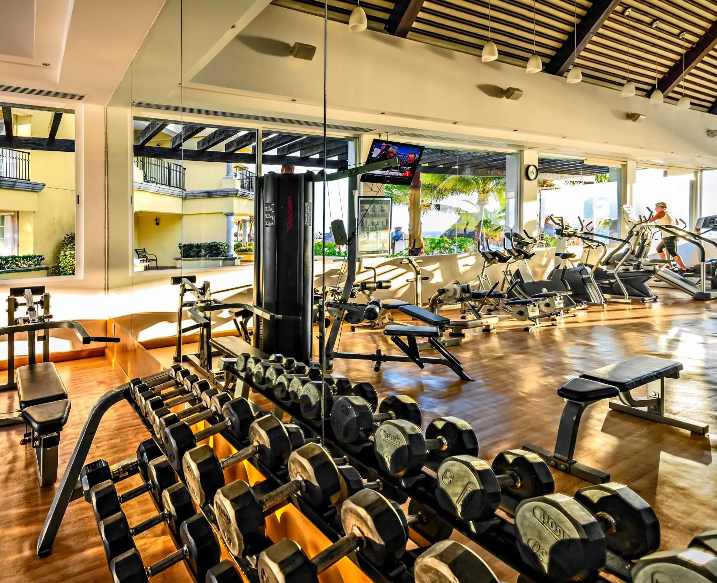 Fitness centre/facilities, Fitness Center/Facilities in Hotel Marina El Cid Spa & Beach Resort - All Inclusive