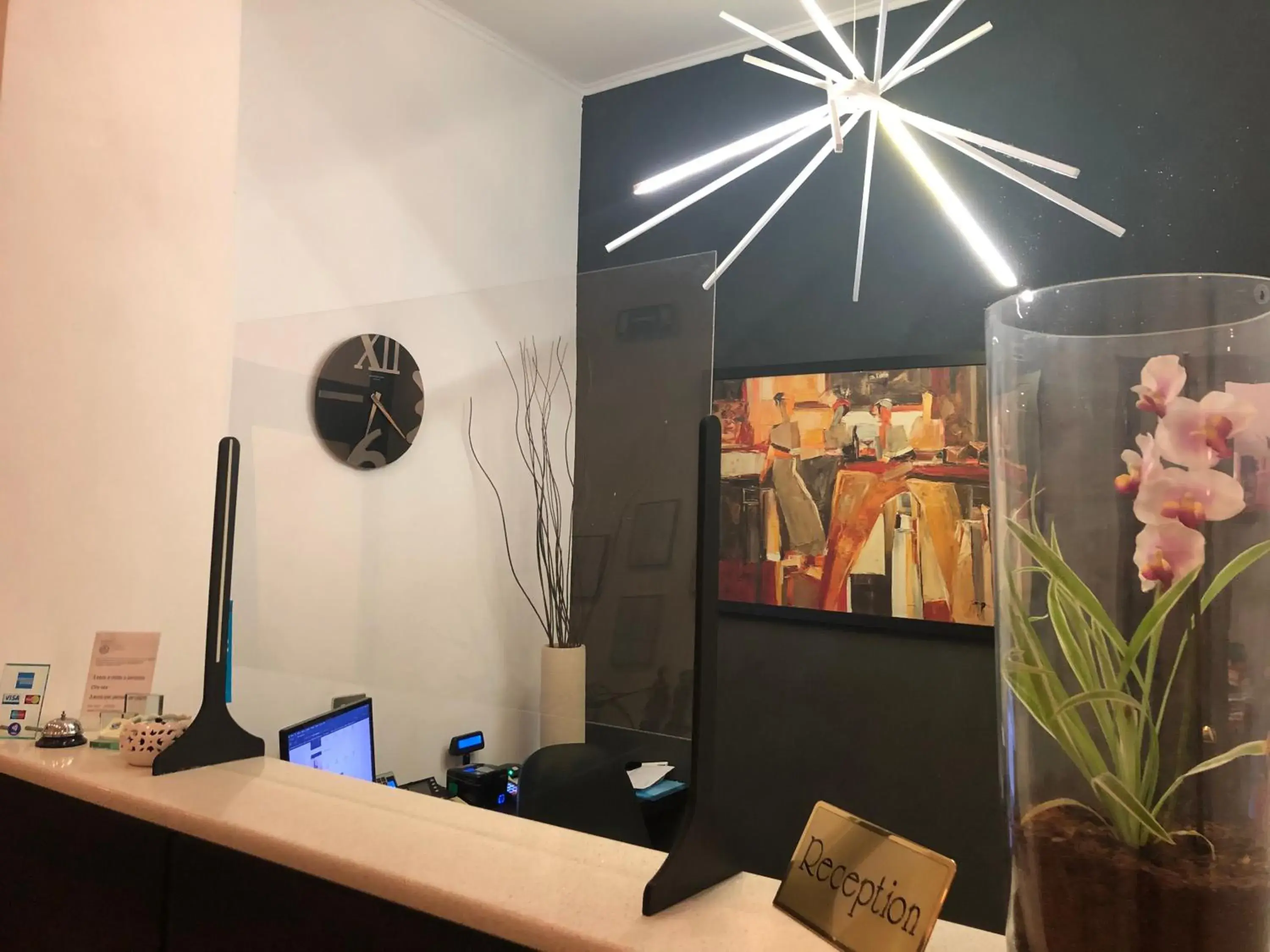 Lobby or reception in Hotel Paradiso Lobby or reception in Hotel Paradiso