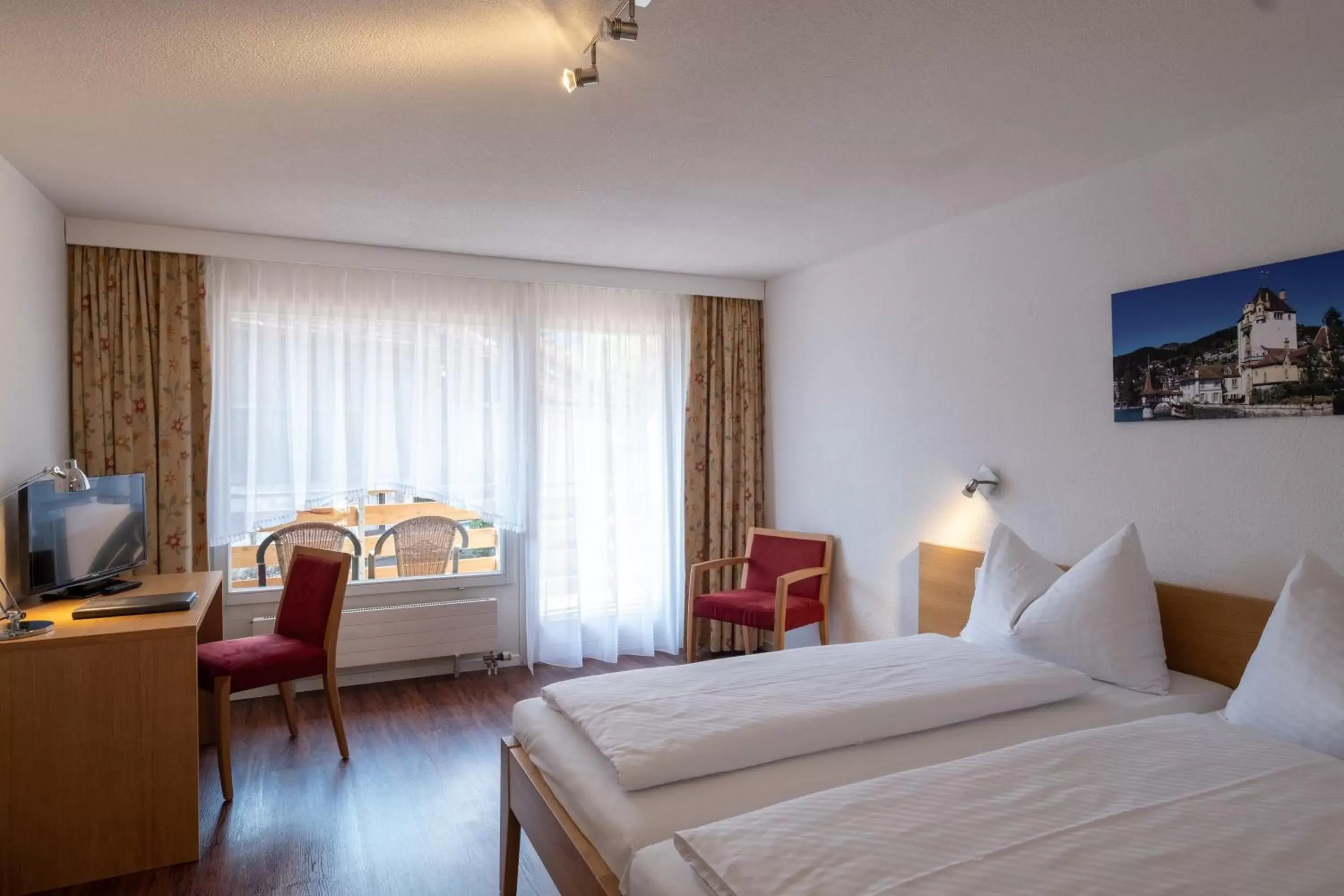 Superior Double Room with Balcony in Hotel Chalet Swiss