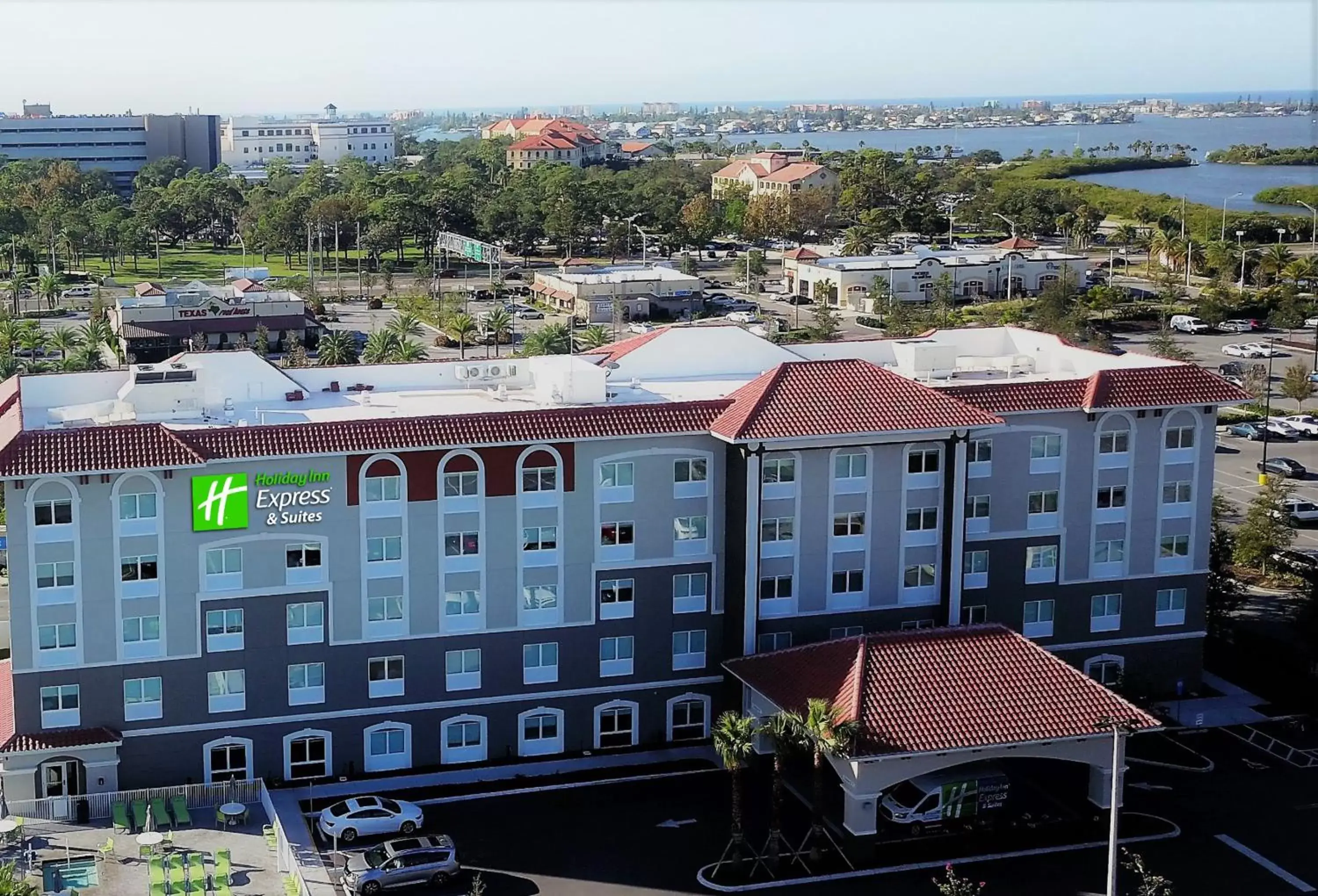 Property building in Holiday Inn Express & Suites - St. Petersburg - Madeira Beach, an IHG Hotel