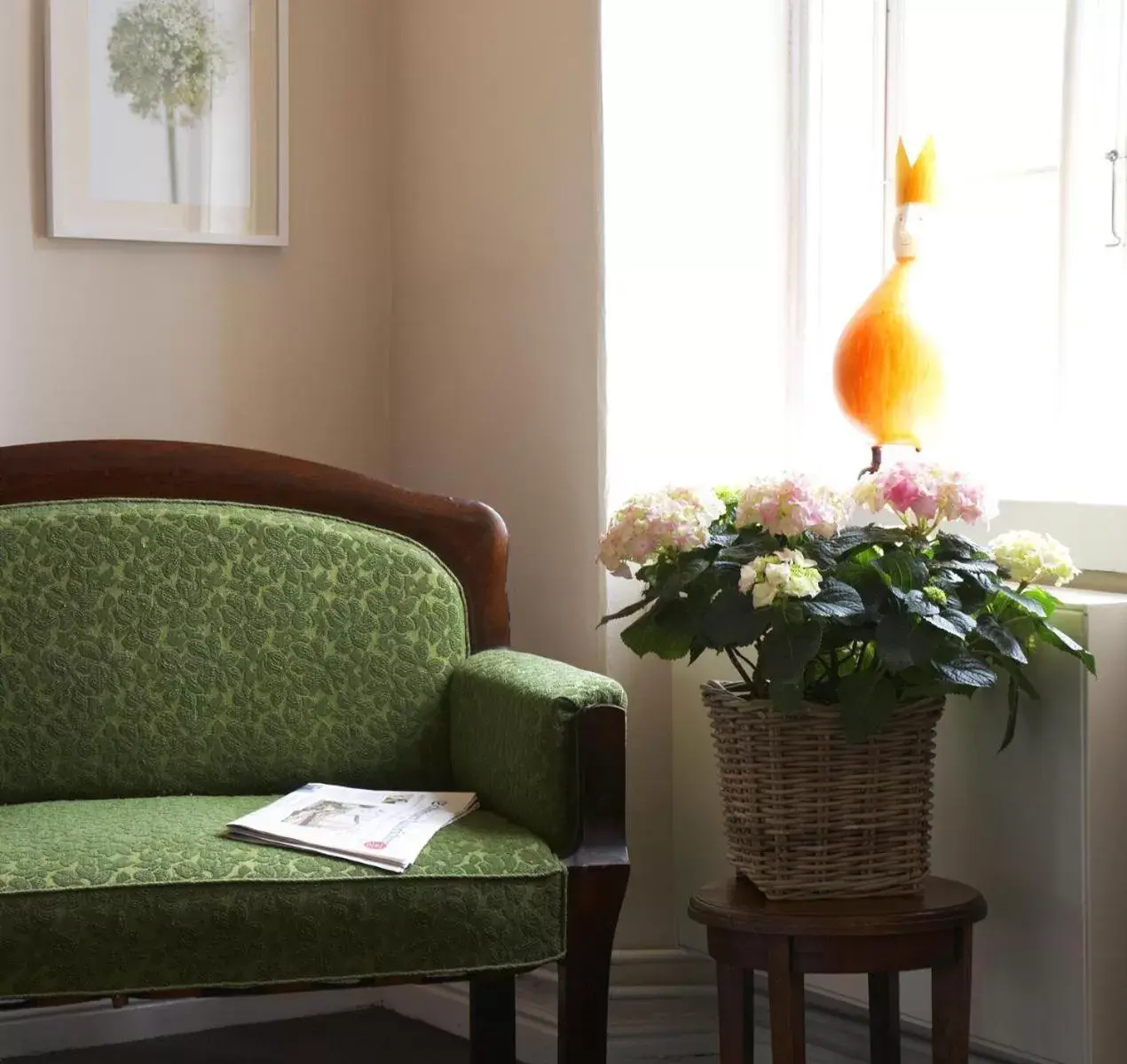 Decorative detail, Seating Area in Hotel Zollhaus