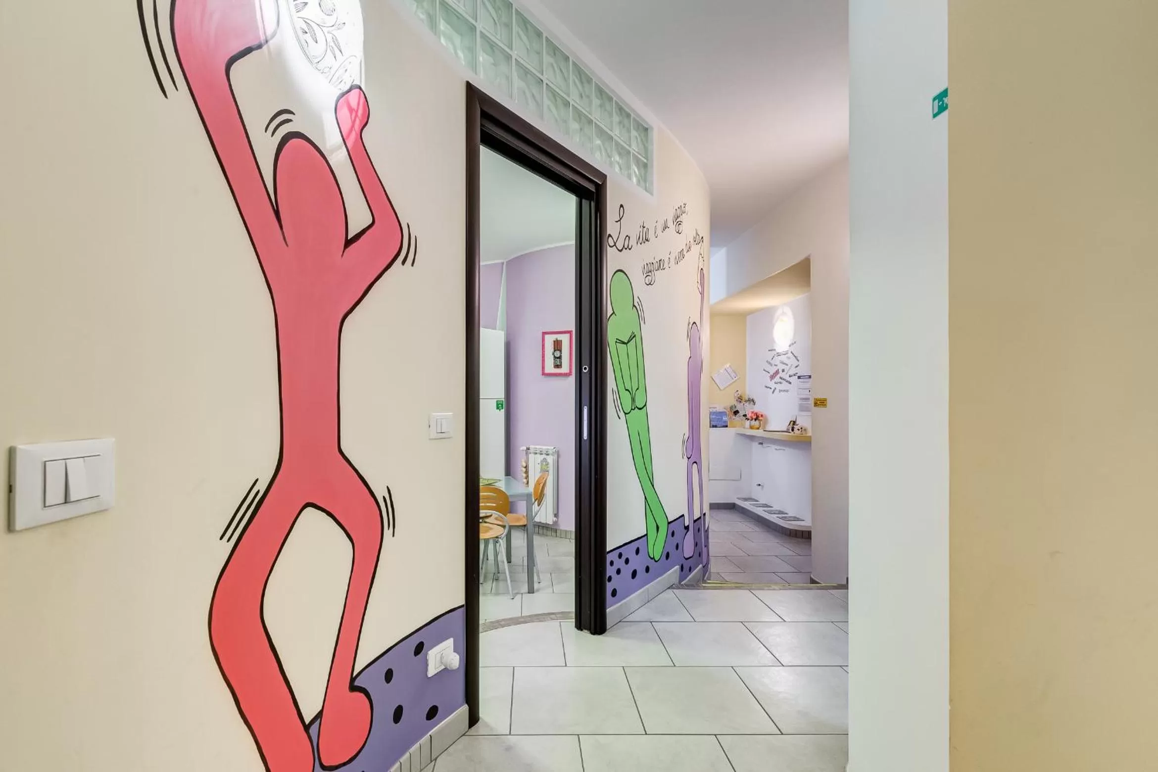 Patio in B&B Casa Der Poeta