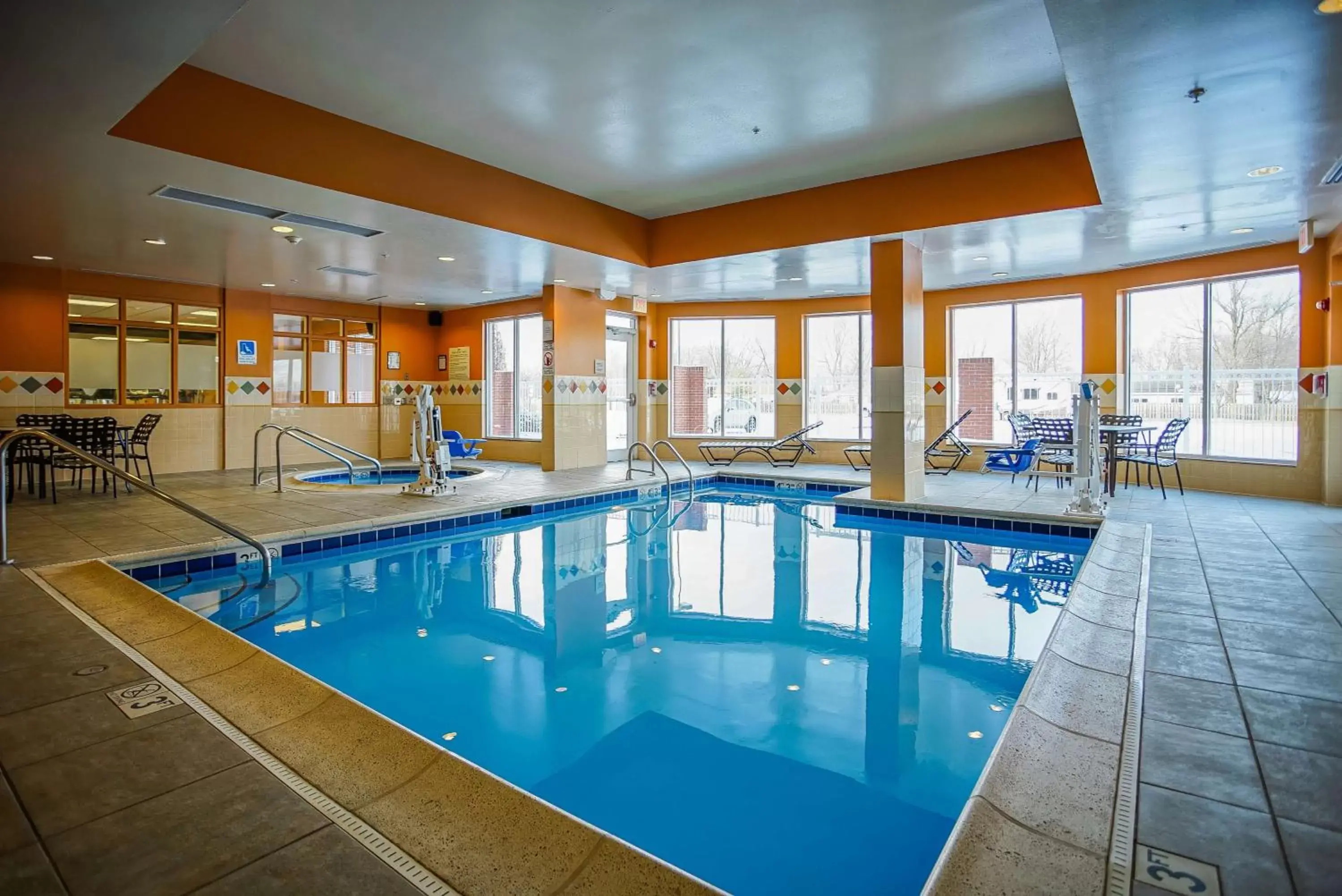 Pool view, Swimming Pool in Hilton Garden Inn Kankakee