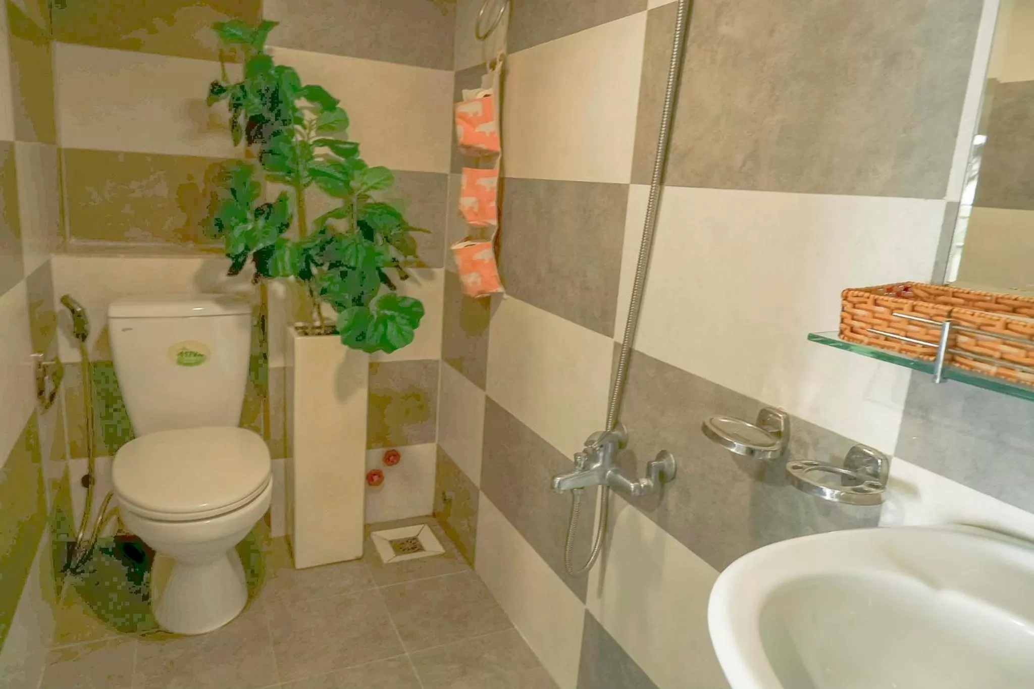 Toilet in Galaxy Boutique Sai Gon Central Hotel