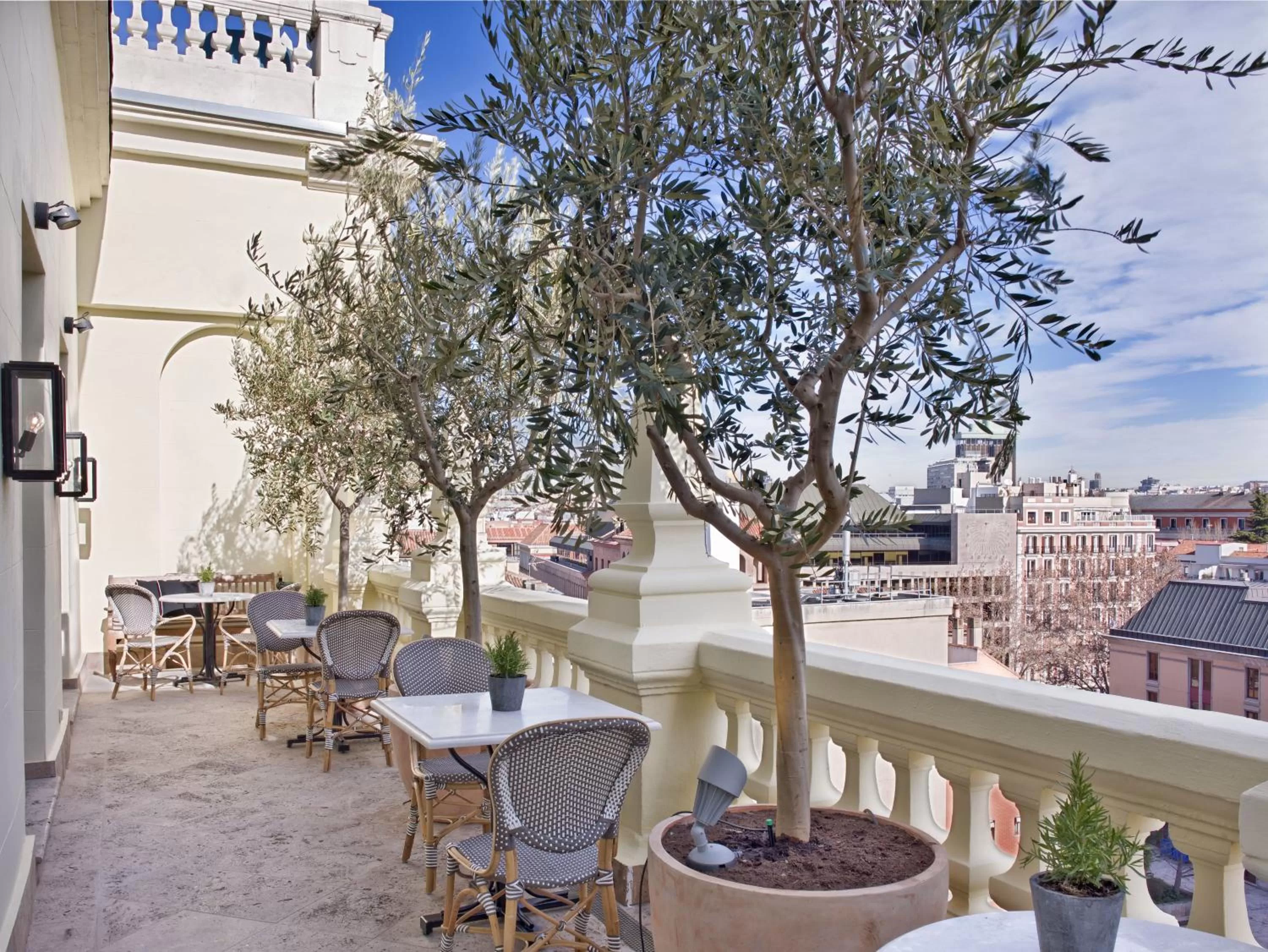Balcony/Terrace in The Principal Madrid, Small Luxury Hotels