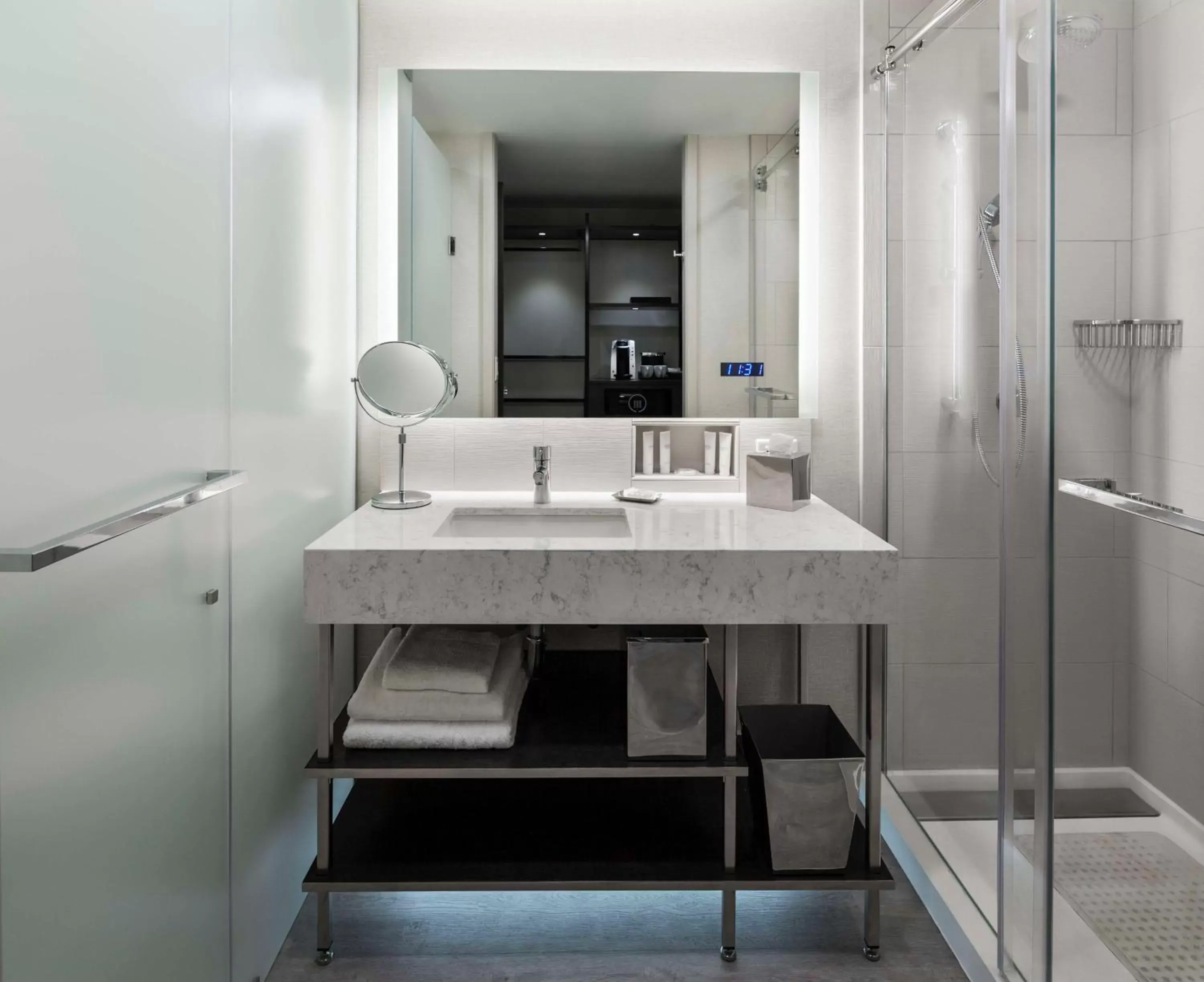 Bathroom in Hyatt Regency Portland at the Oregon Convention Center