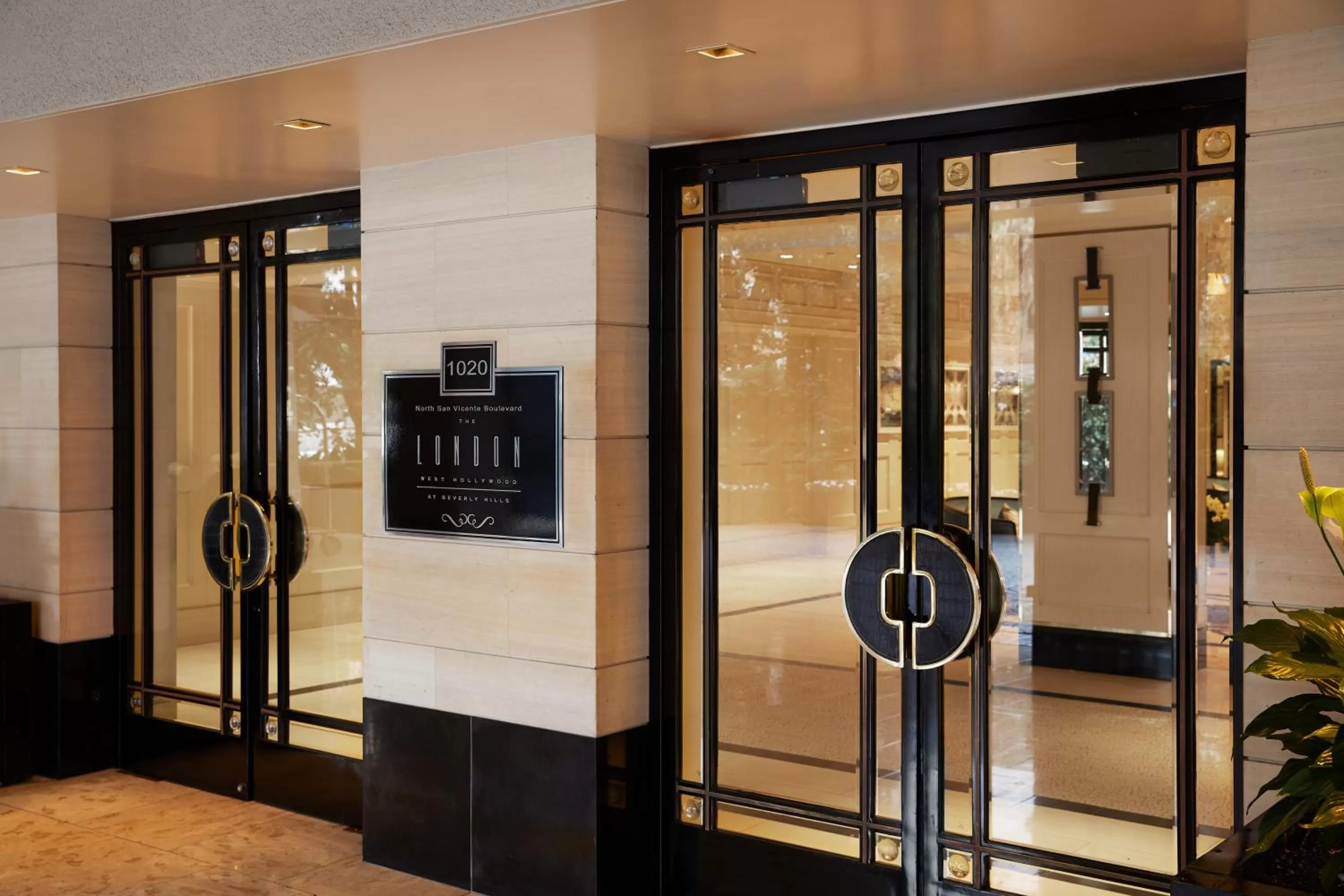 Facade/entrance in The London West Hollywood at Beverly Hills
