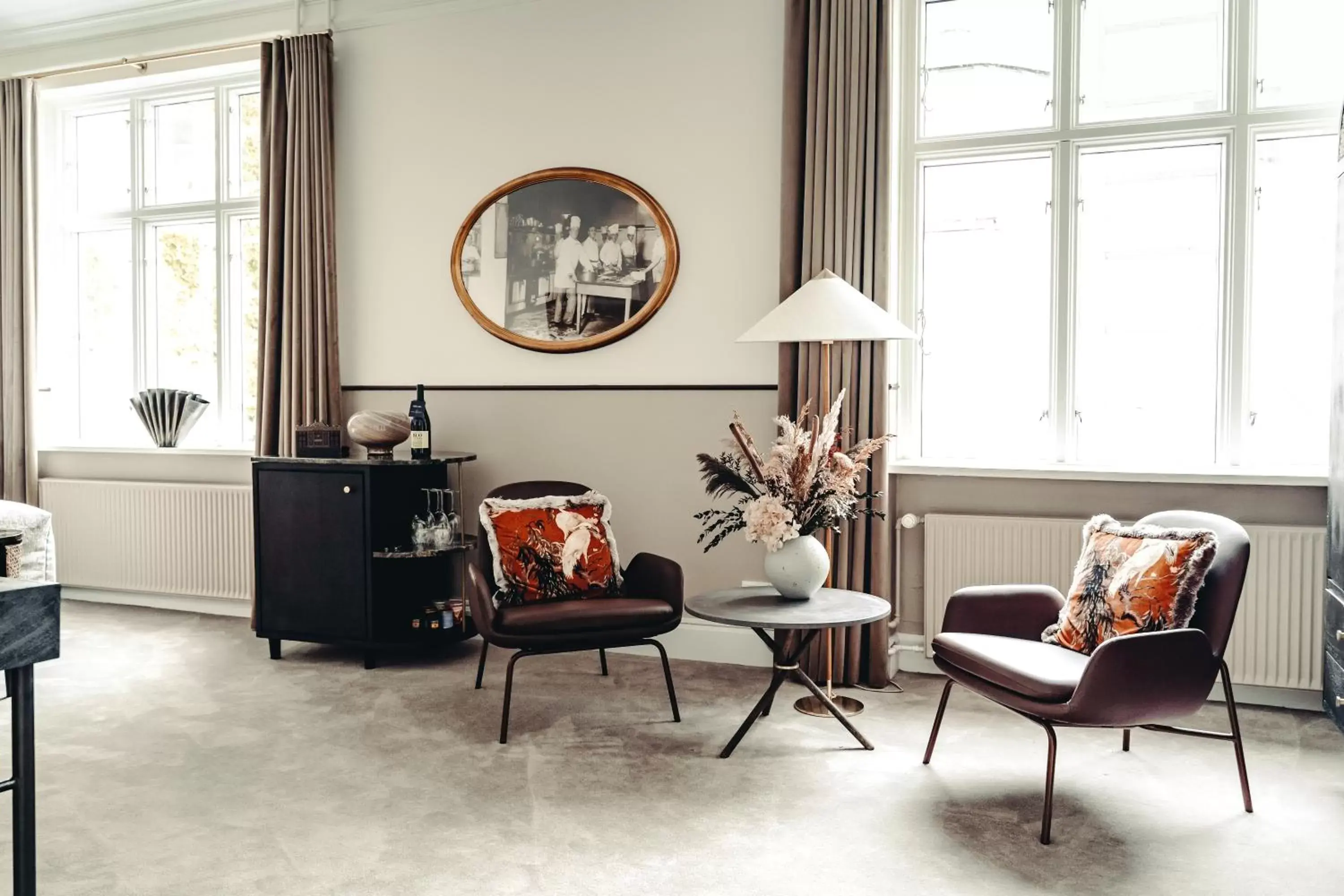 Living room, Seating Area in Hotel Royal