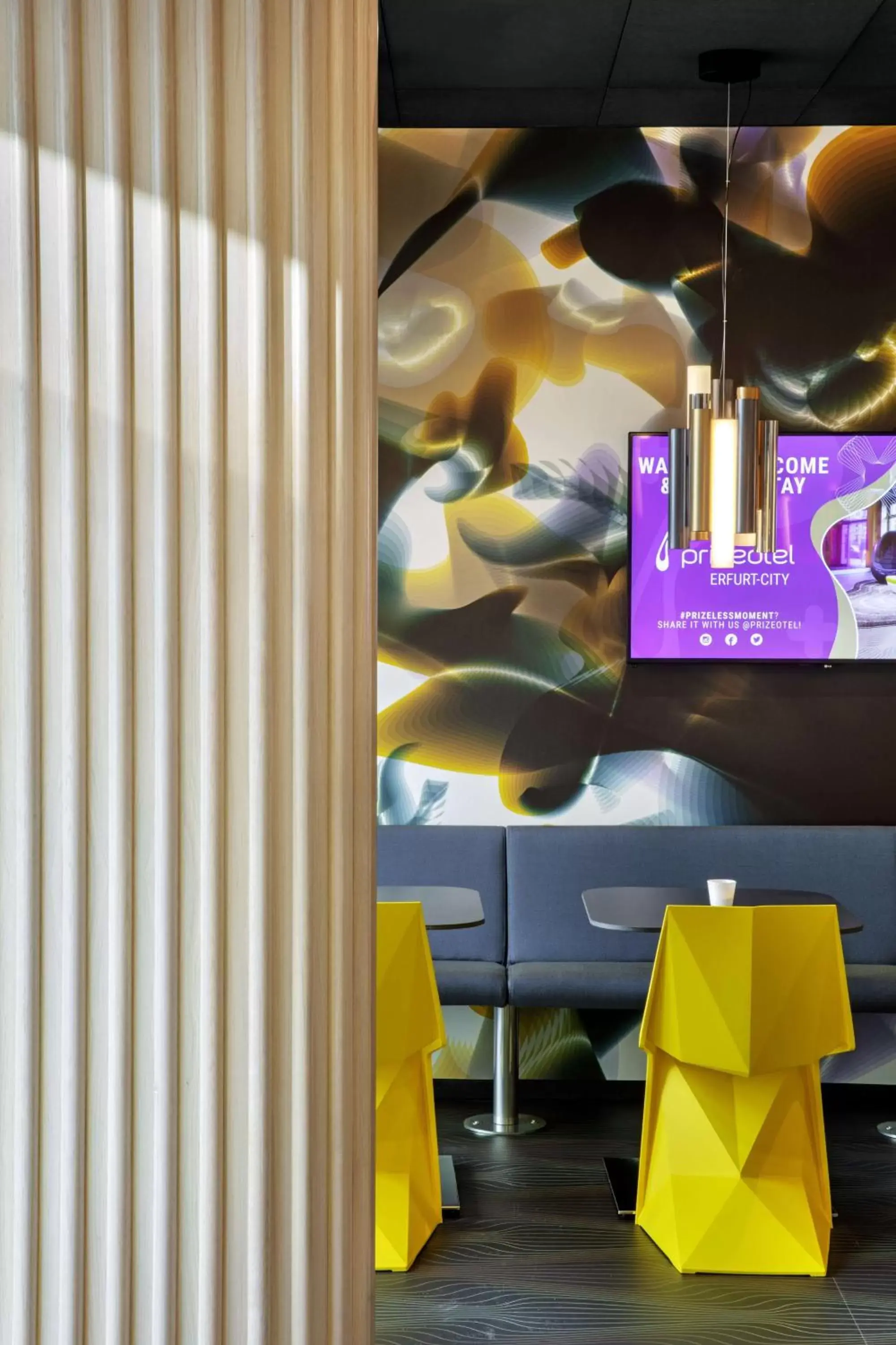 Lobby or reception in prizeotel Erfurt-City Lobby or reception in prizeotel Erfurt-City