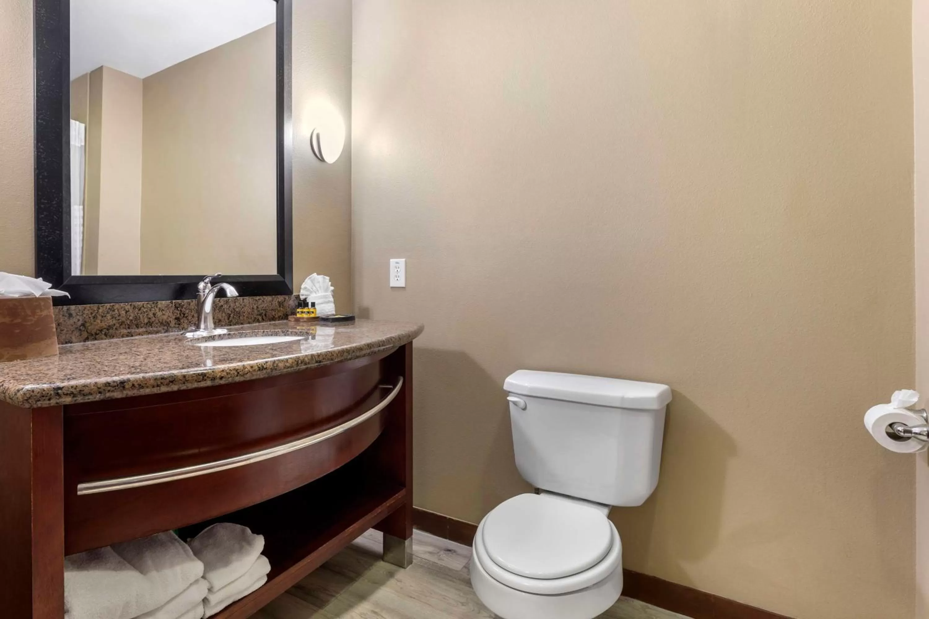 Toilet in Best Western Plus Texoma Hotel & Suites