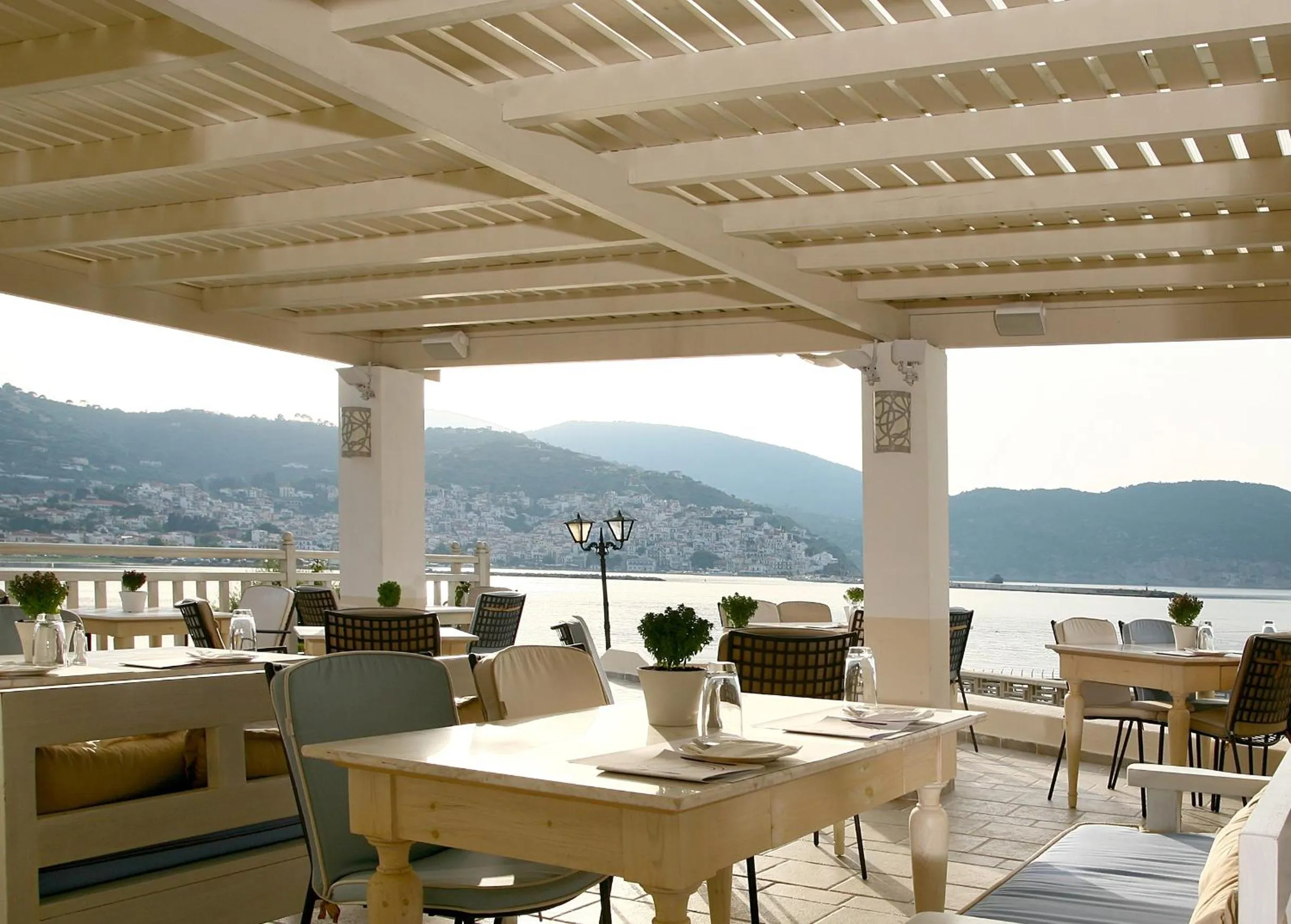 Restaurant/places to eat in Skopelos Village Hotel