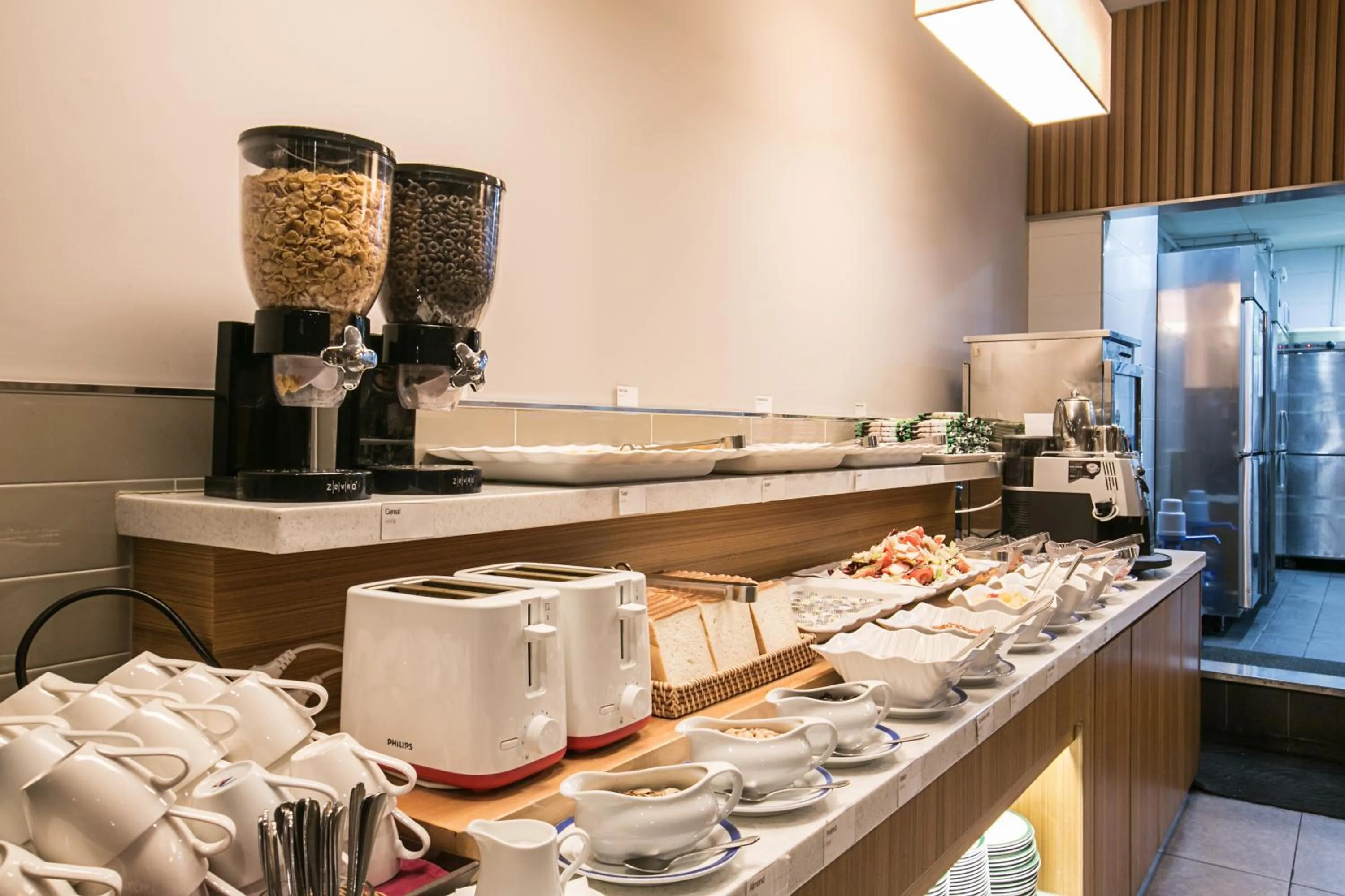 Buffet breakfast in Busan Tourist Hotel