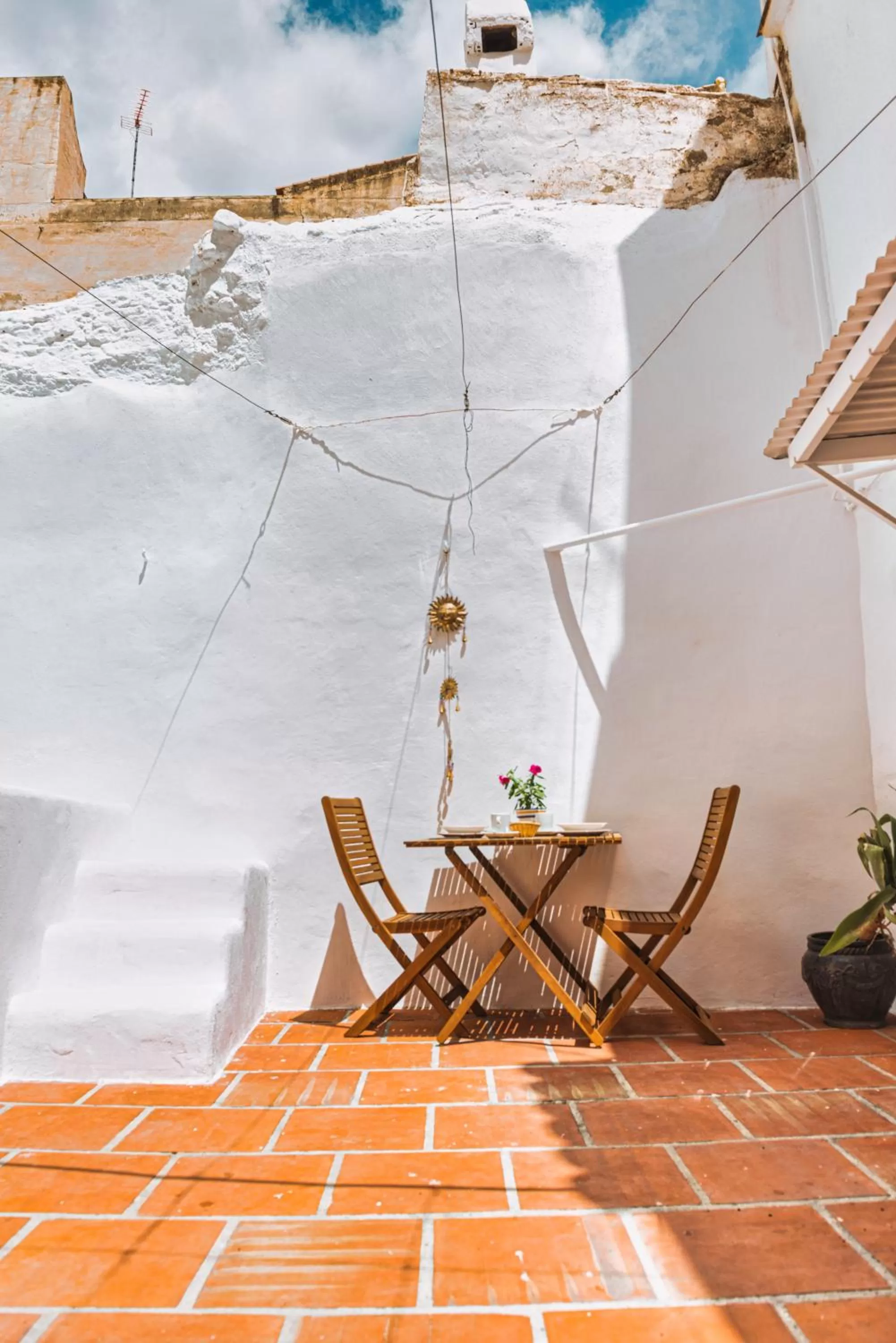 Patio in Encanto Guesthouse