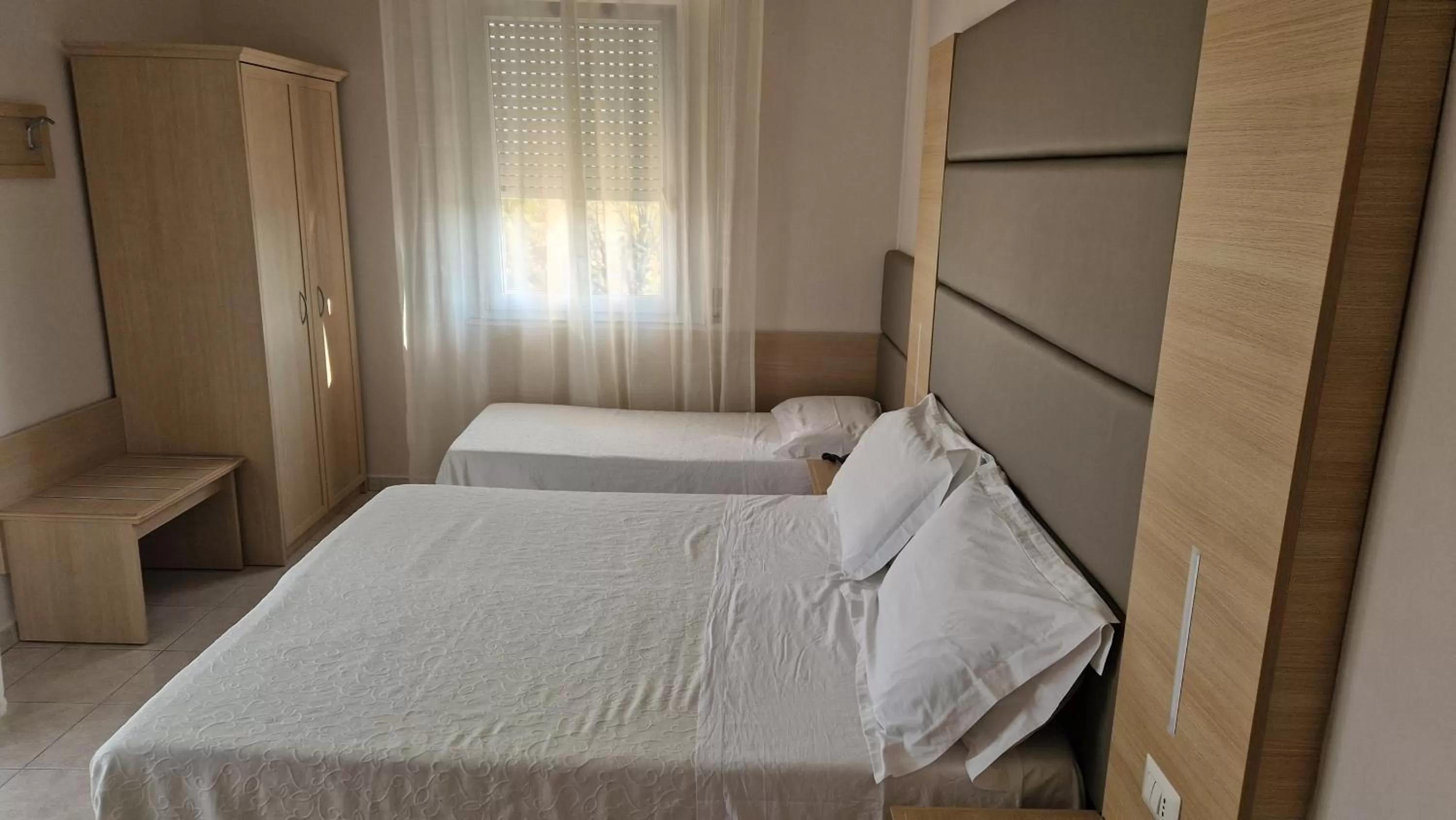 Bed in Hotel Trasimeno Bittarelli