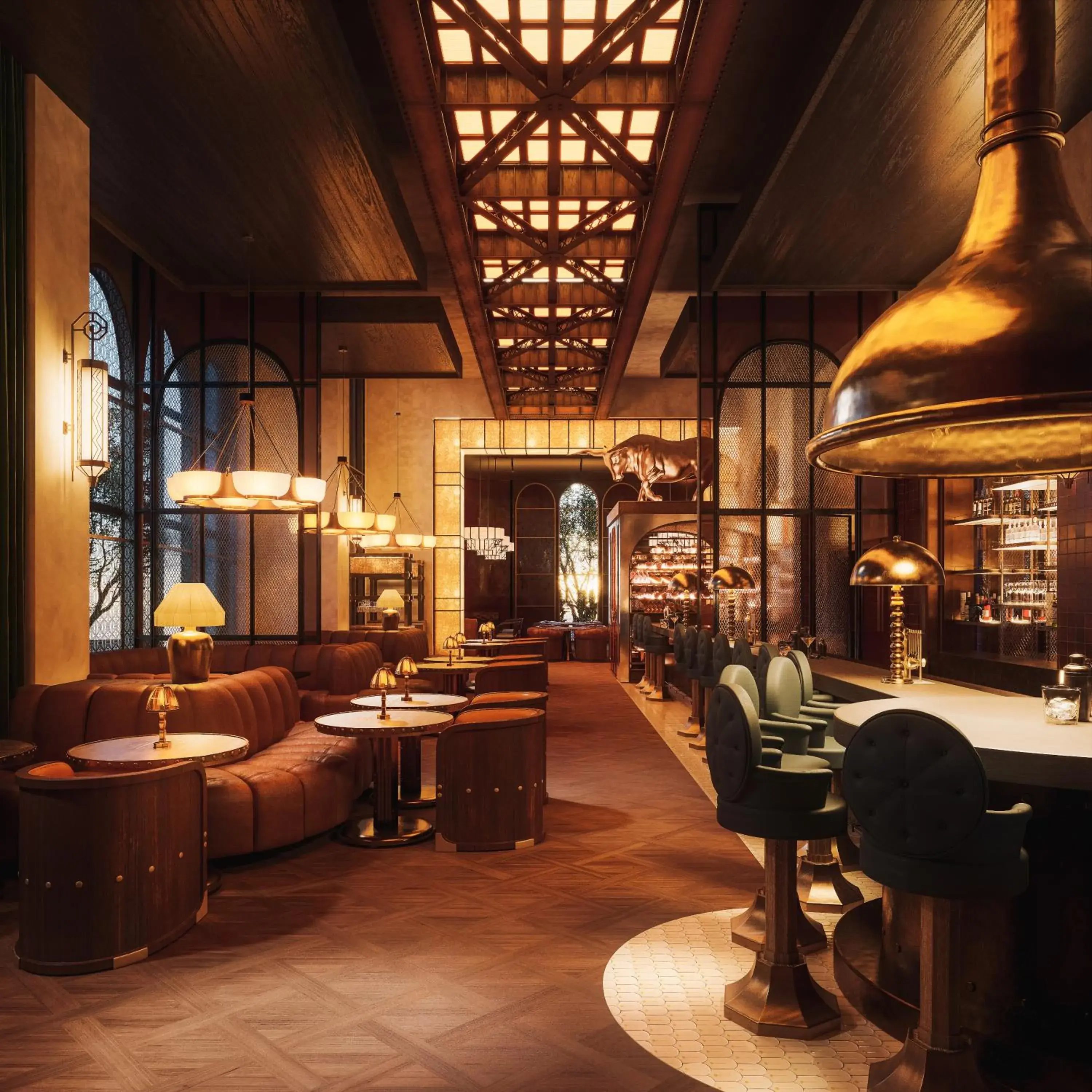 Restaurant/places to eat, Lounge/Bar in Four Seasons Resort and Residences at The Pearl - Qatar