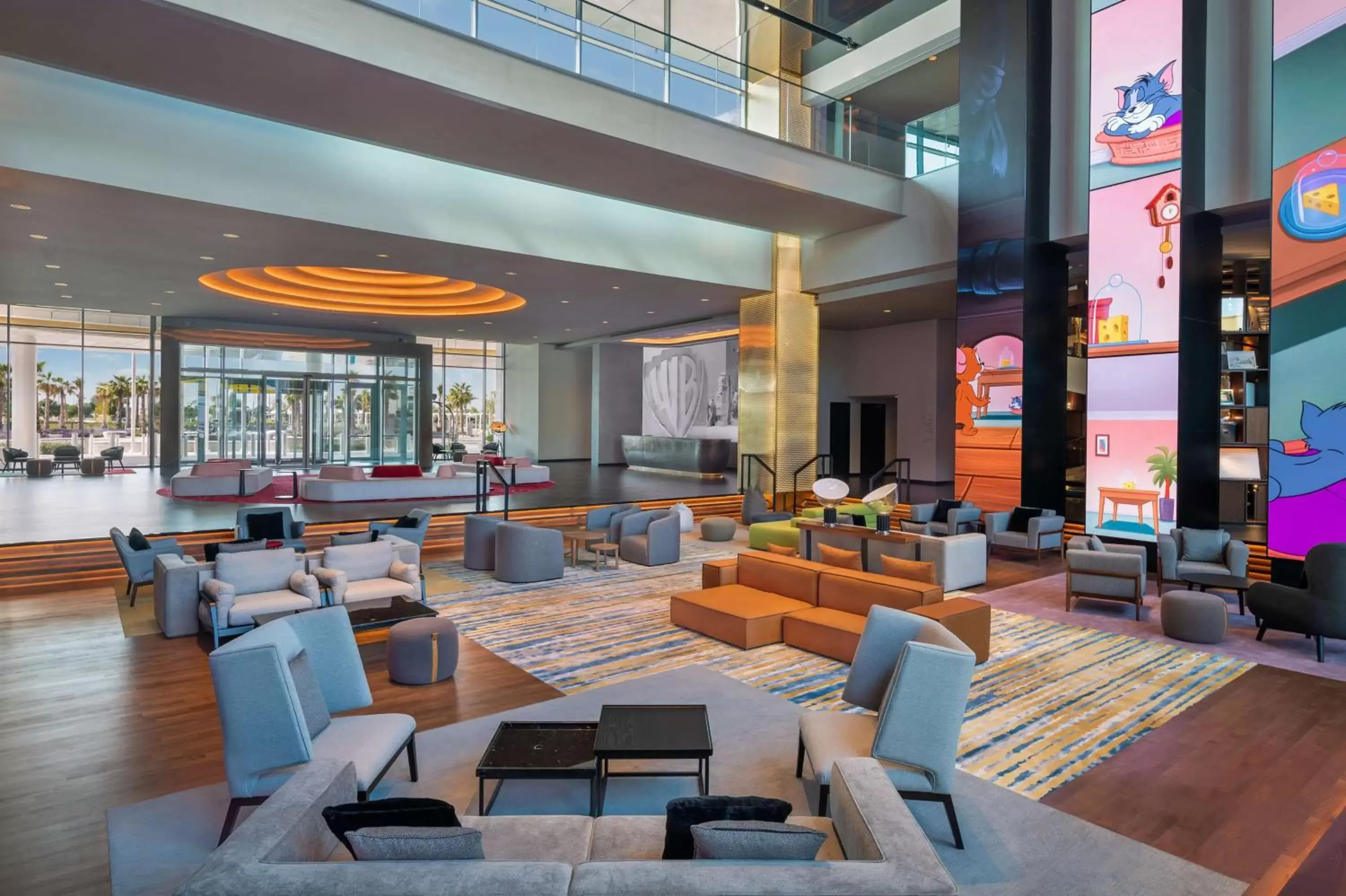 Lobby or reception, Restaurant/Places to Eat in The WB Abu Dhabi, Curio Collection By Hilton