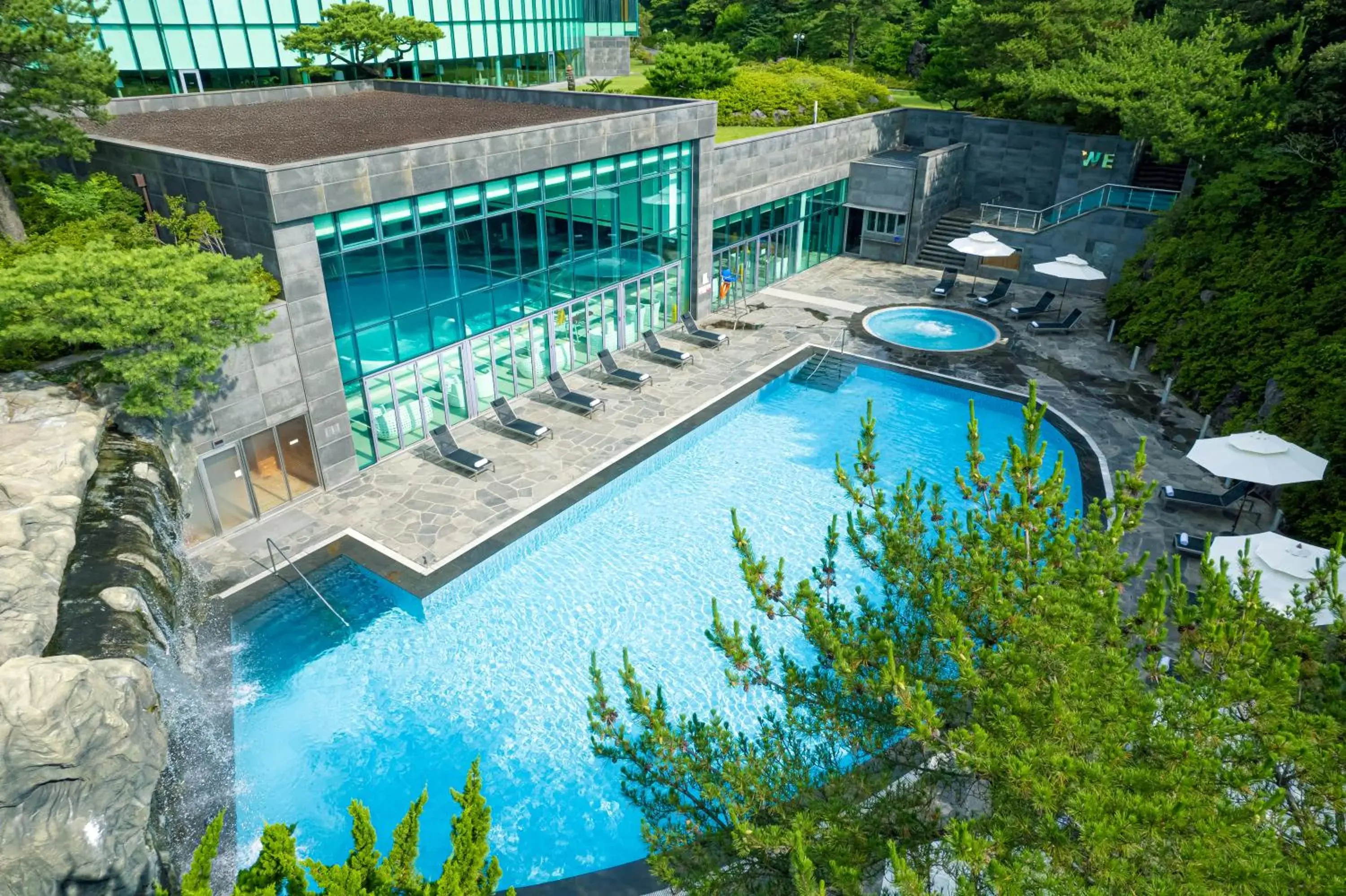 Swimming pool, Pool View in We Hotel Jeju