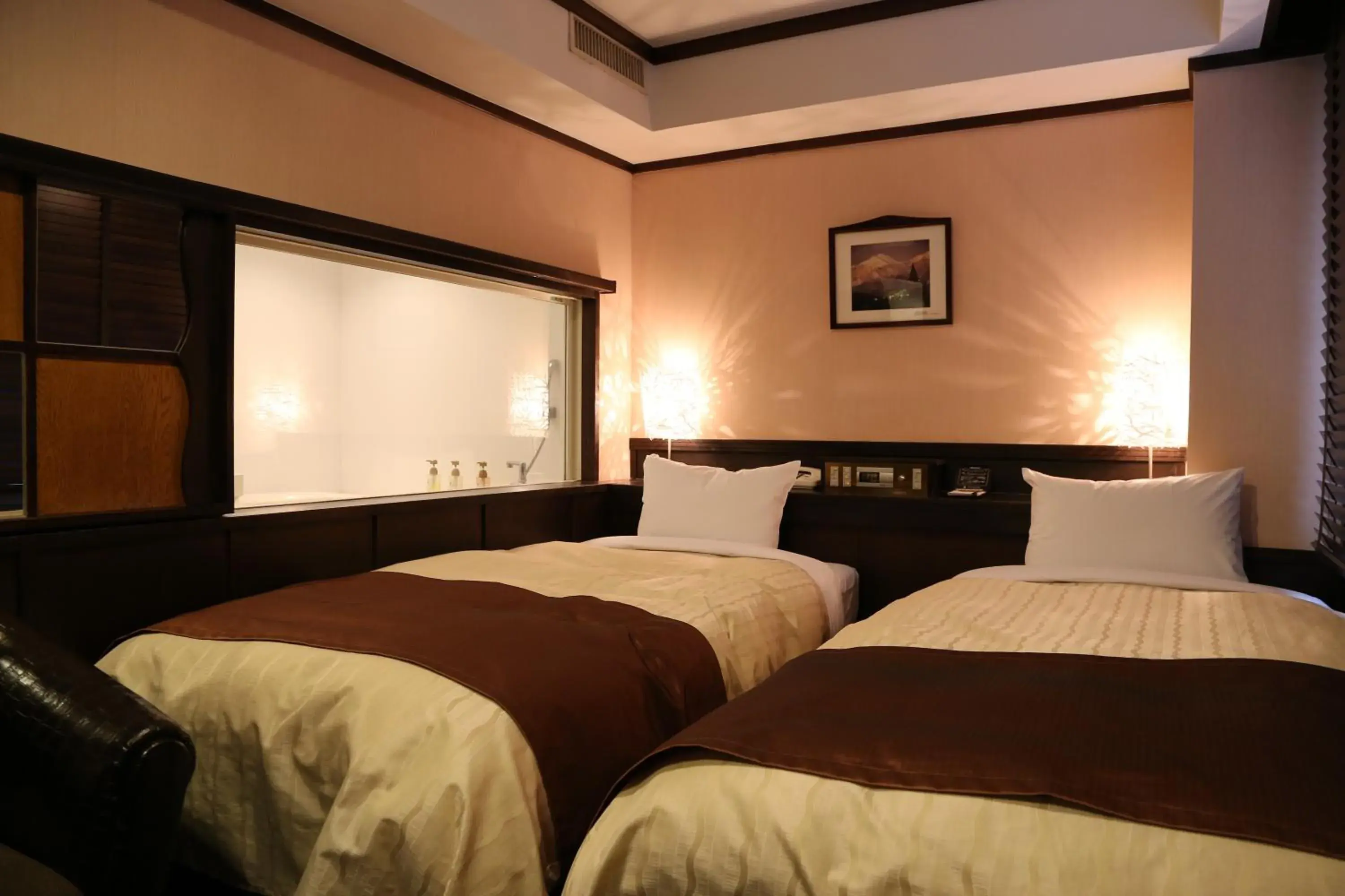 Photo of the whole room, Bed in Hotel New Station